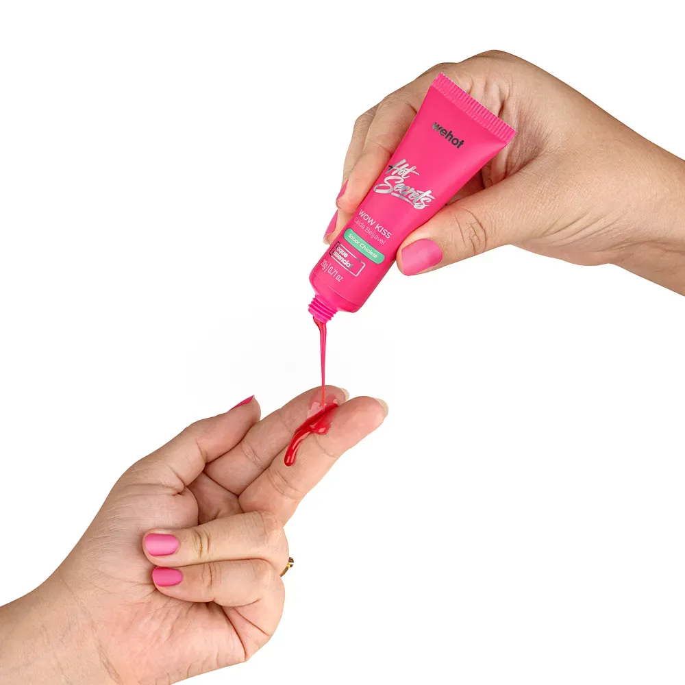 Embalagem de Calda Beijável Chiclete 20g Wepink Wehot em Luanda, Angola - Cosméticos de Luxo Seth