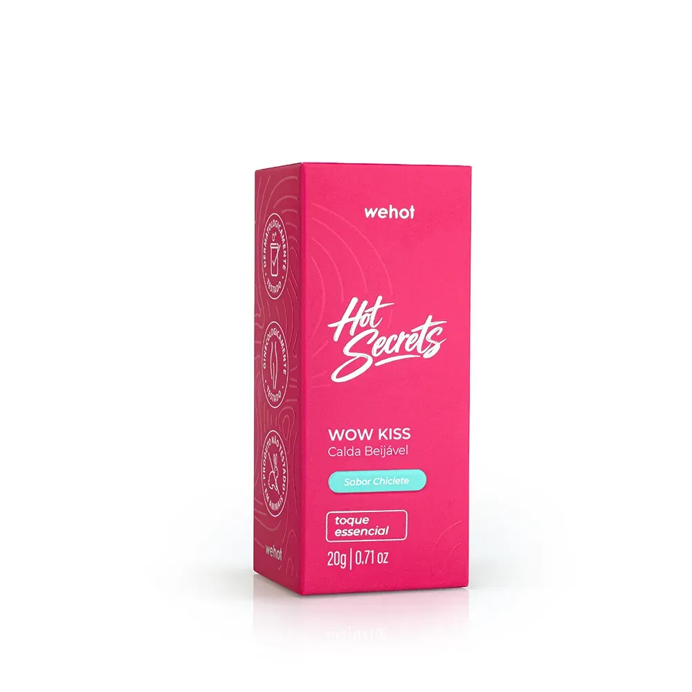 Comprar Calda Beijável Chiclete 20g Wepink Wehot em Luanda, Angola - Loja Oficial Seth