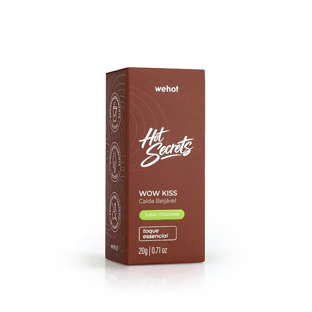 Comprar Calda Beijável Chocolate 20g Wepink Wehot em Luanda, Angola - Loja Oficial Seth
