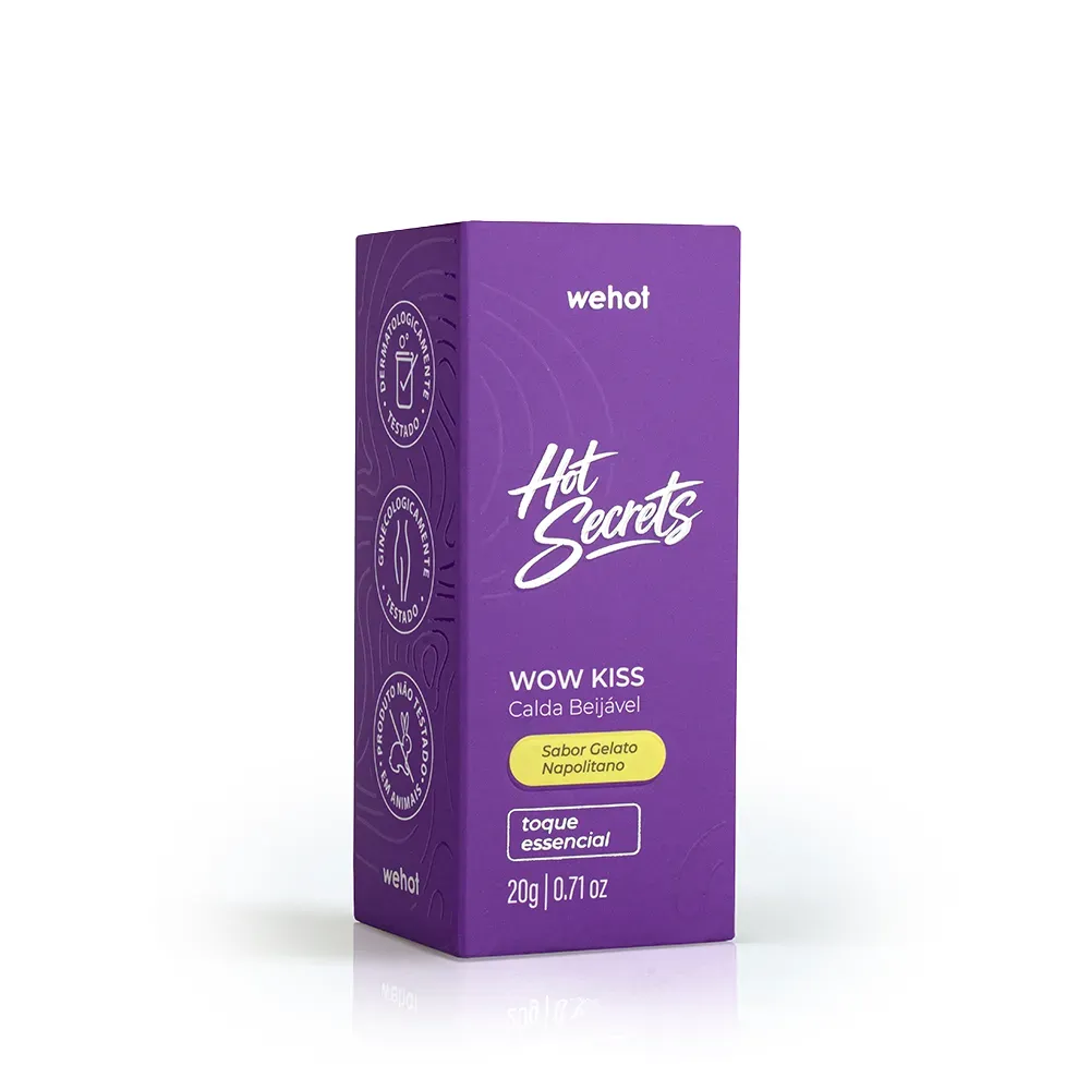 Comprar Calda Beijável Gelato Napolitano 20g Wepink Wehot em Luanda, Angola - Loja Oficial Seth