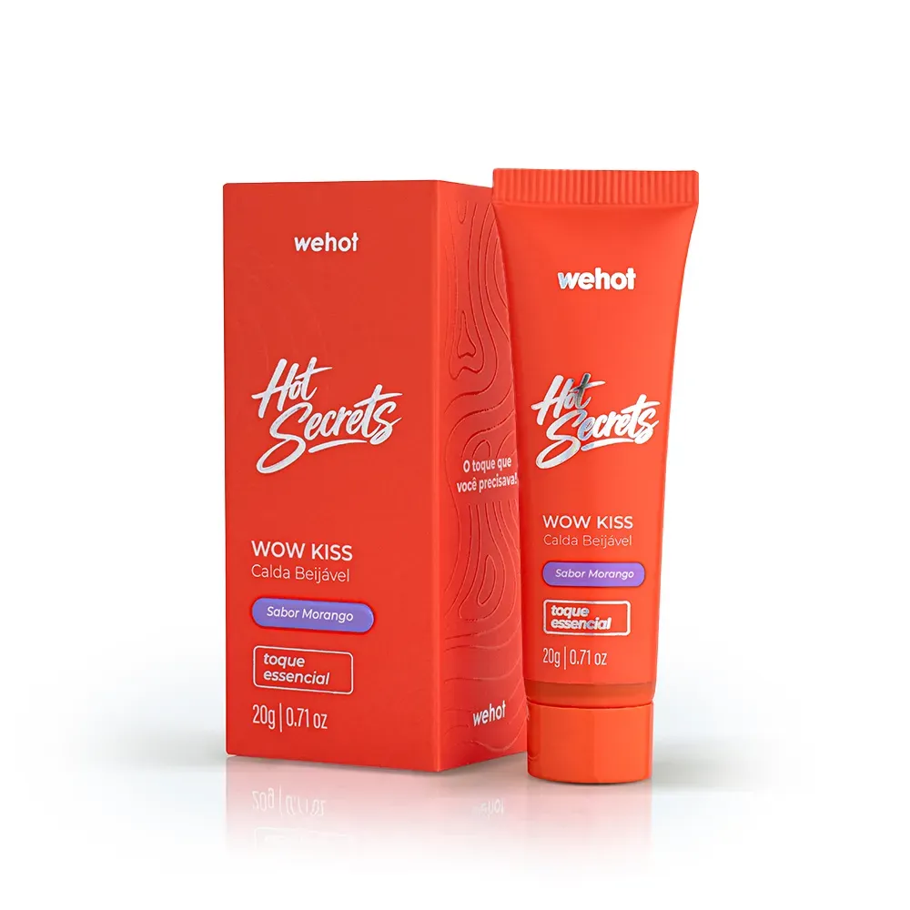 Comprar Calda Beijável Morango 20g Wepink Wehot em Luanda, Angola - Loja Oficial Seth