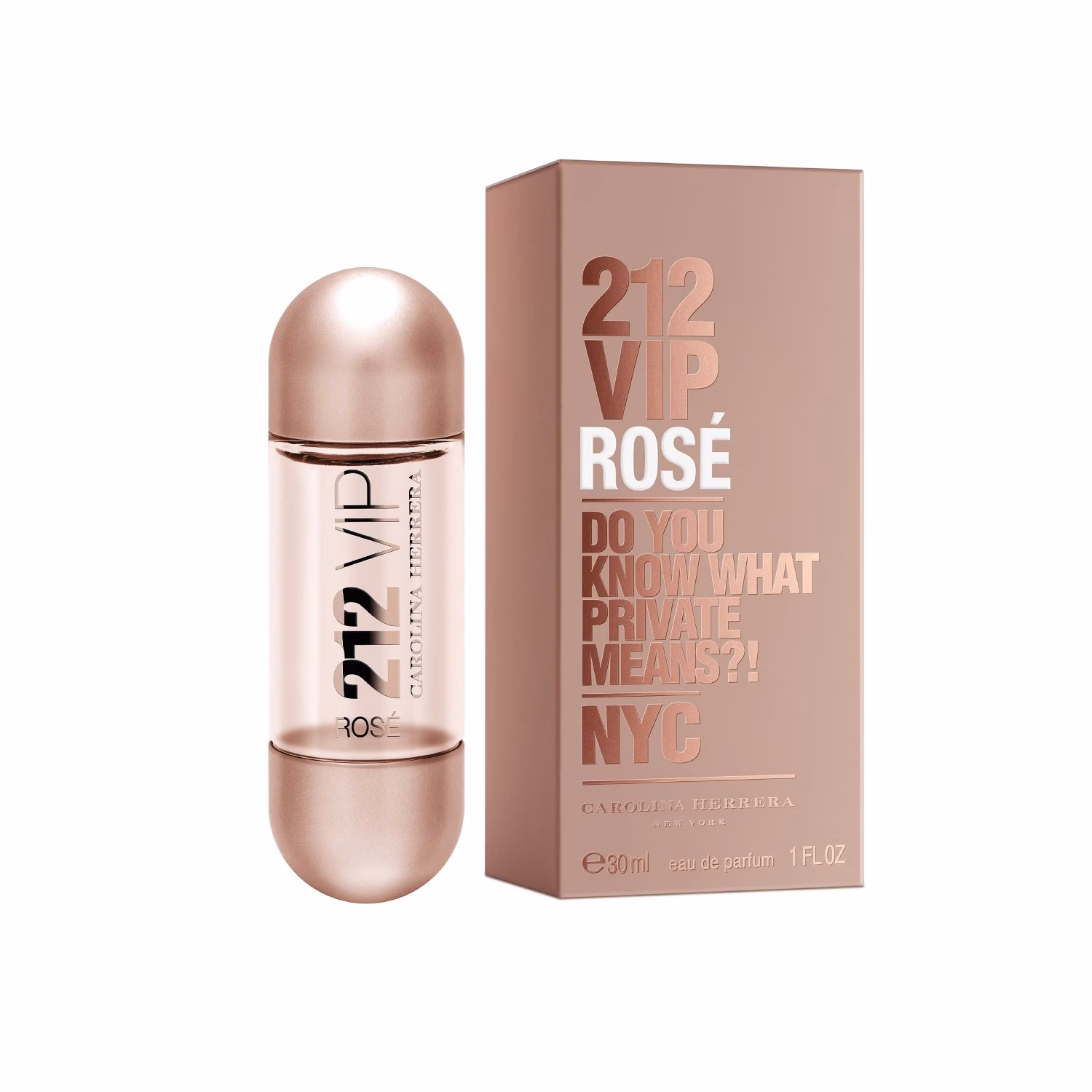Carolina Herrera 212 Vip Rosé Eau de Parfum Carolina Herrera — textura e acabamento