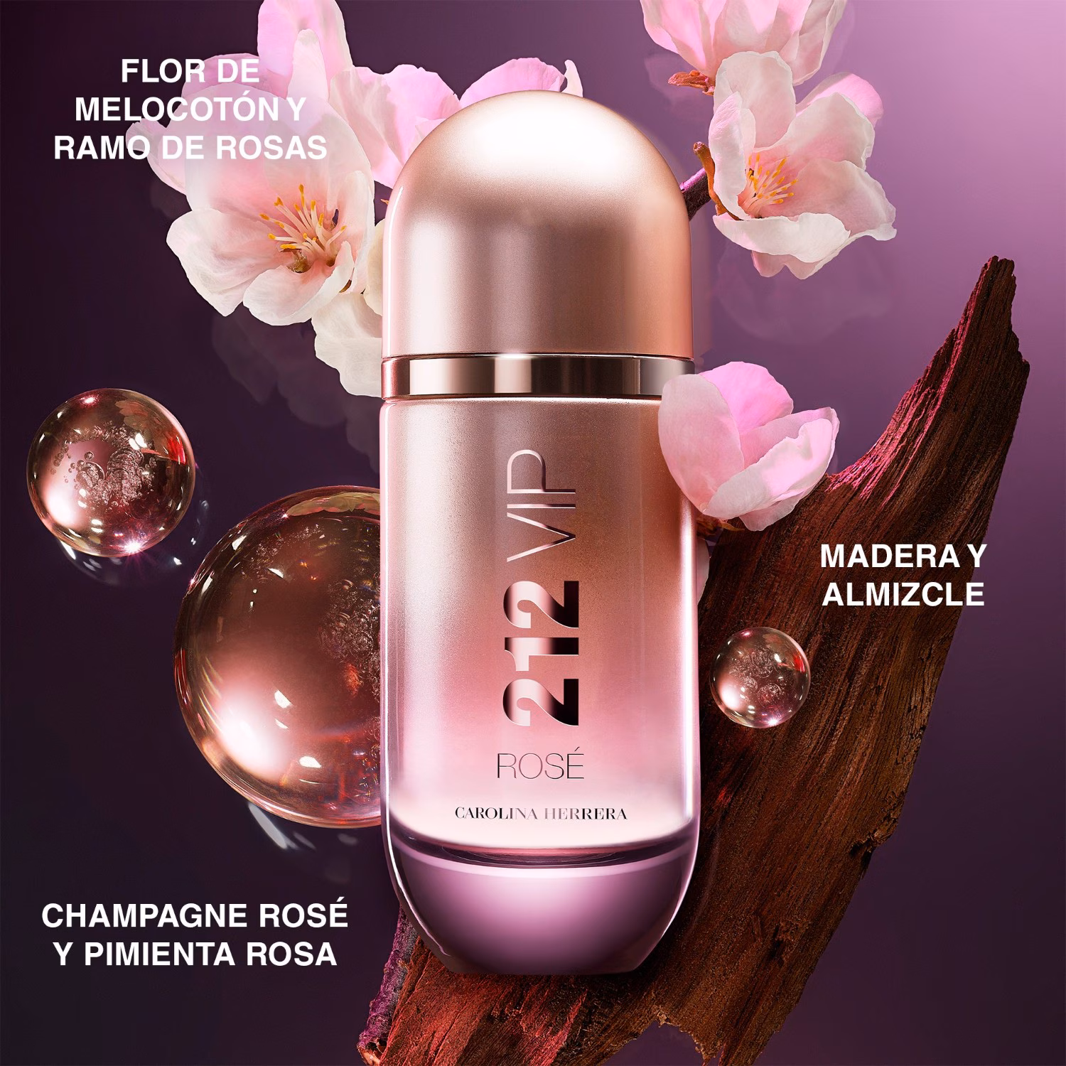 Carolina Herrera 212 Vip Rosé Eau de Parfum Carolina Herrera — detalhe 3