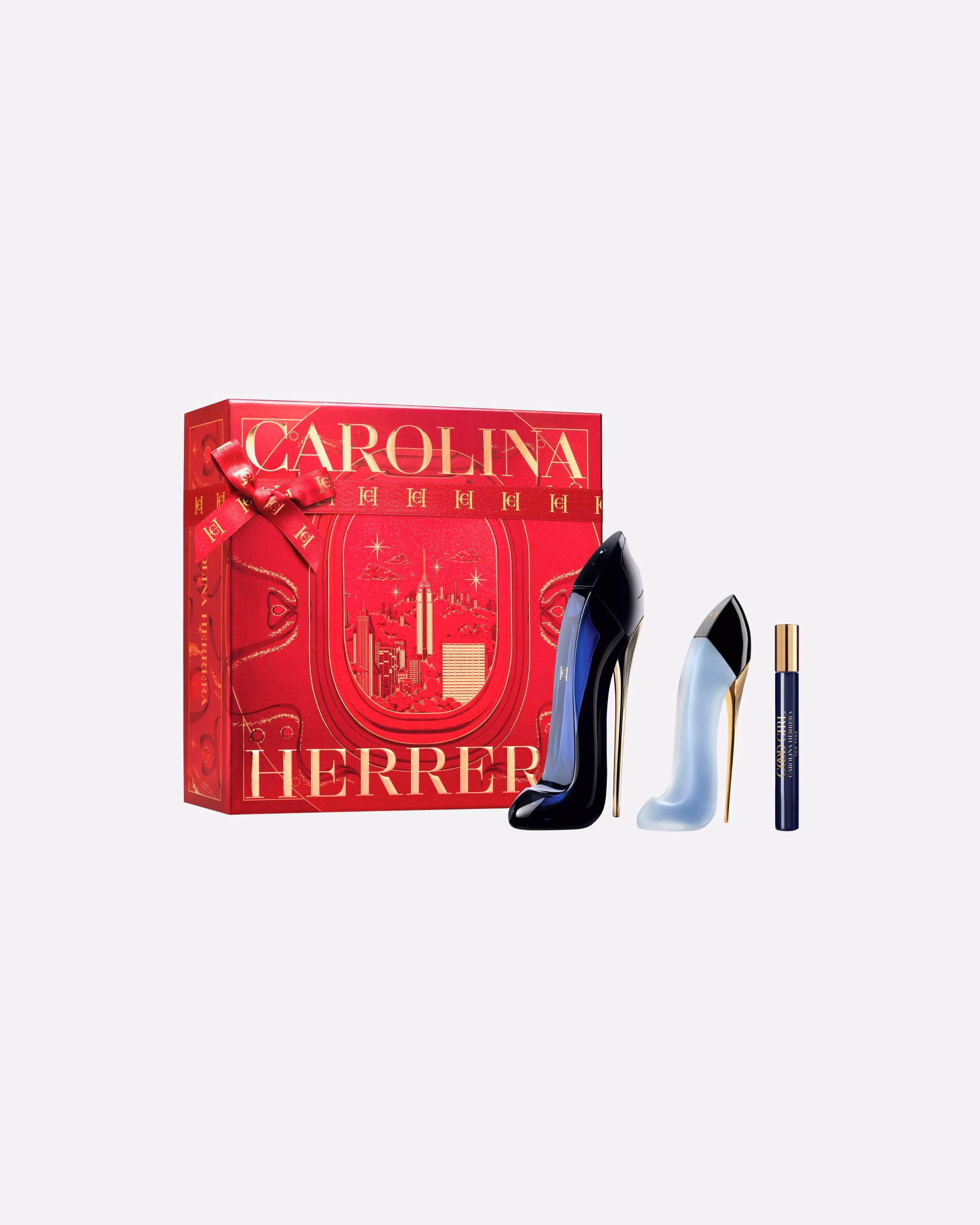 Carolina Herrera Good Girl Gift Set — textura e acabamento