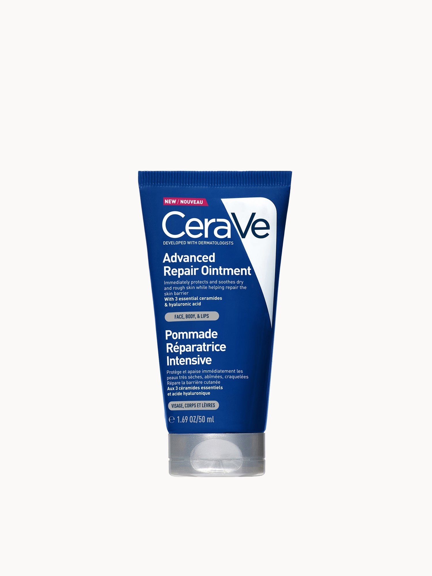 CeraVe Advanced Repair Ointment for Very Dry and Chapped Skin 88ml CeraVe — textura e acabamento