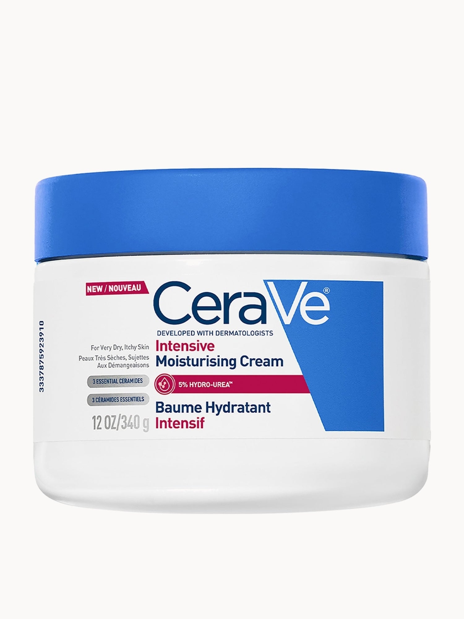 CeraVe Intensive Moisturising Cream 340g CeraVe — textura e acabamento