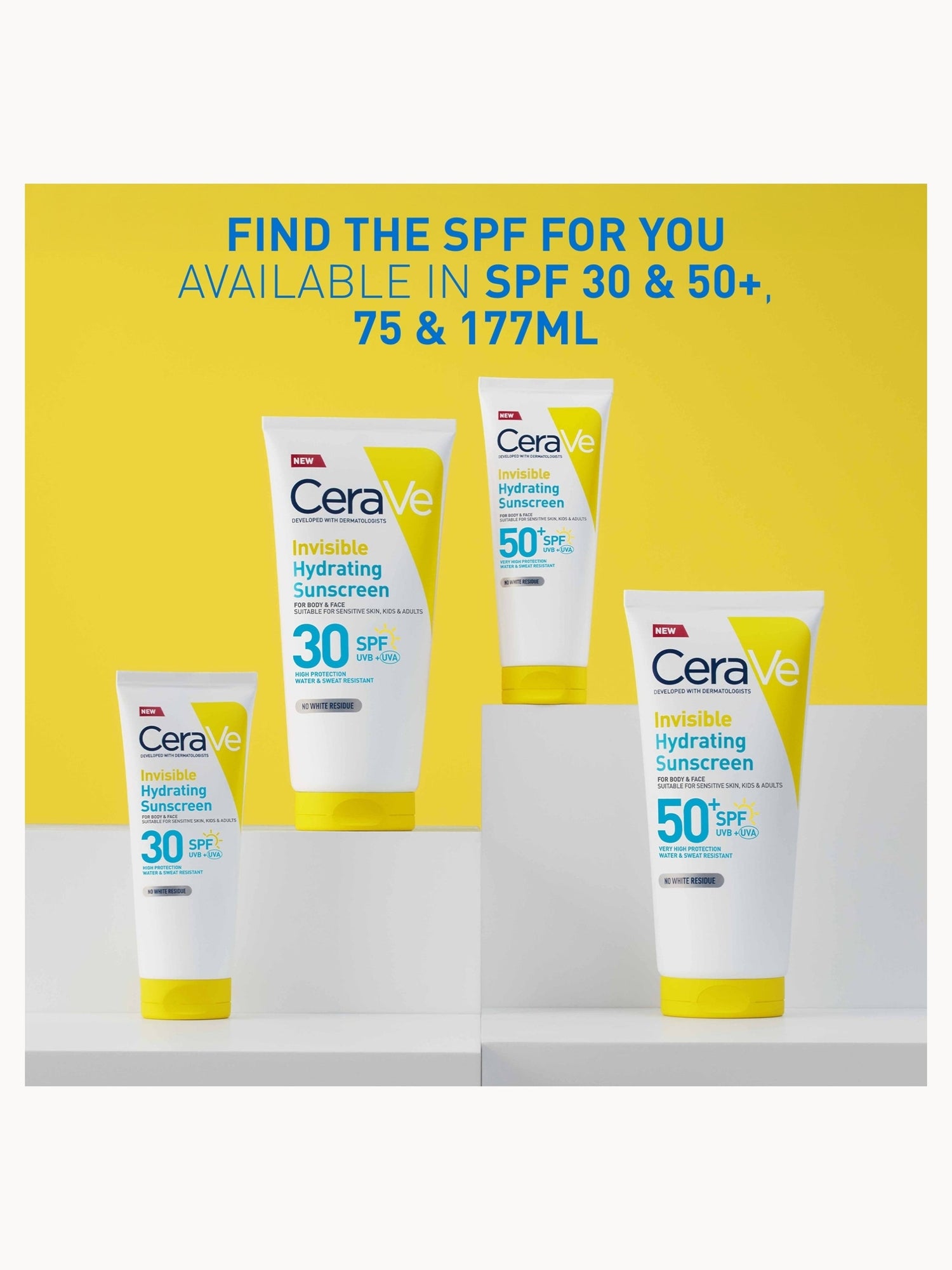 CeraVe Invisible Hydrating Sunscreen SPF 30 for body, face, & all skin types with 3 essential ceramides 177 ml CeraVe — detalhe 9