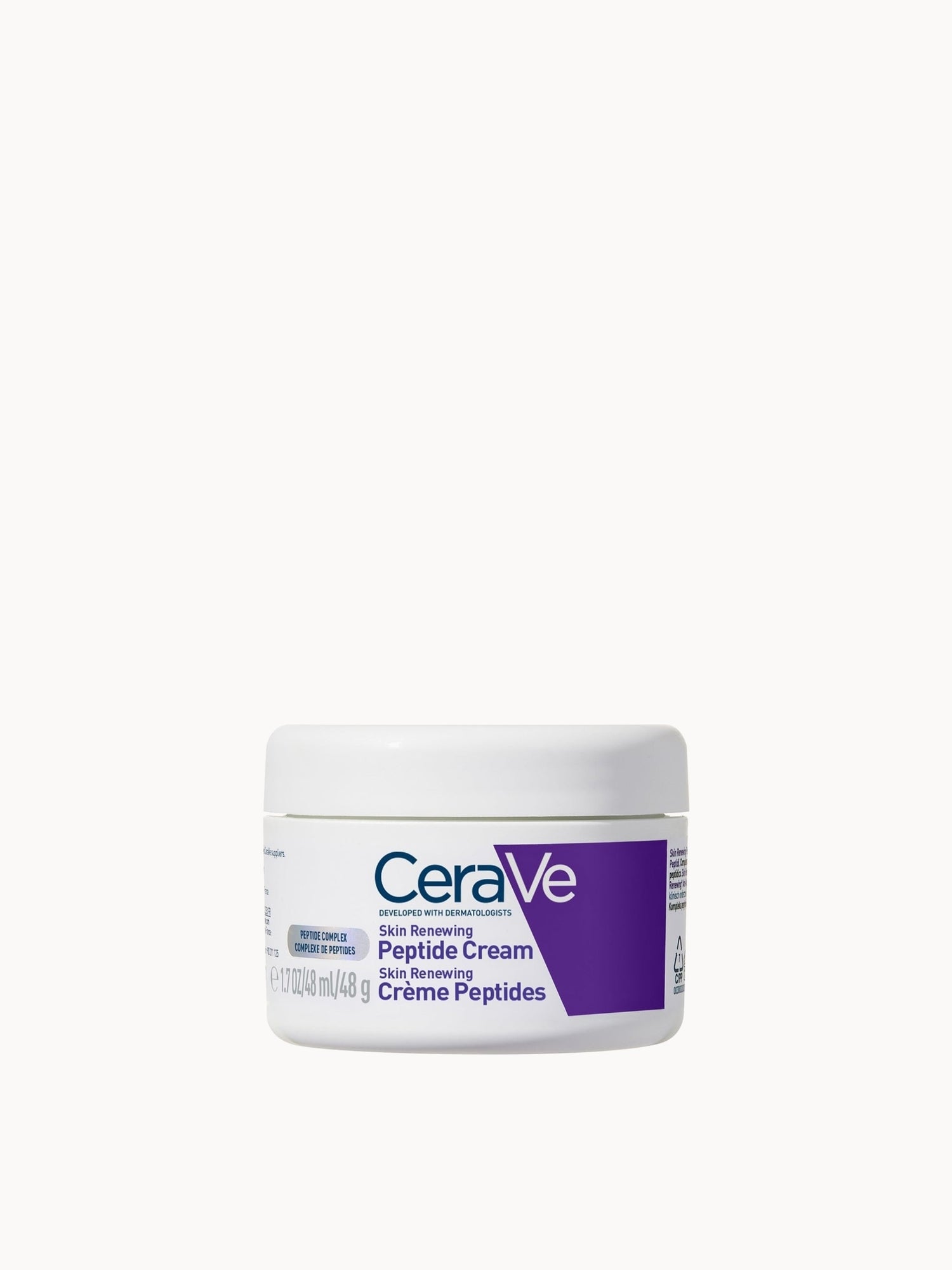 CeraVe Skin Renewing Peptide Cream 48g CeraVe — textura e acabamento