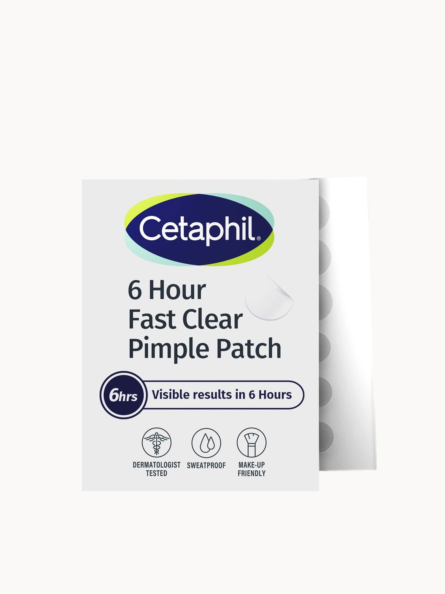 Cetaphil Gentle Clear 6 Hour Fast Clear Pimple Patches (24 Patches) Cetaphil — textura e acabamento