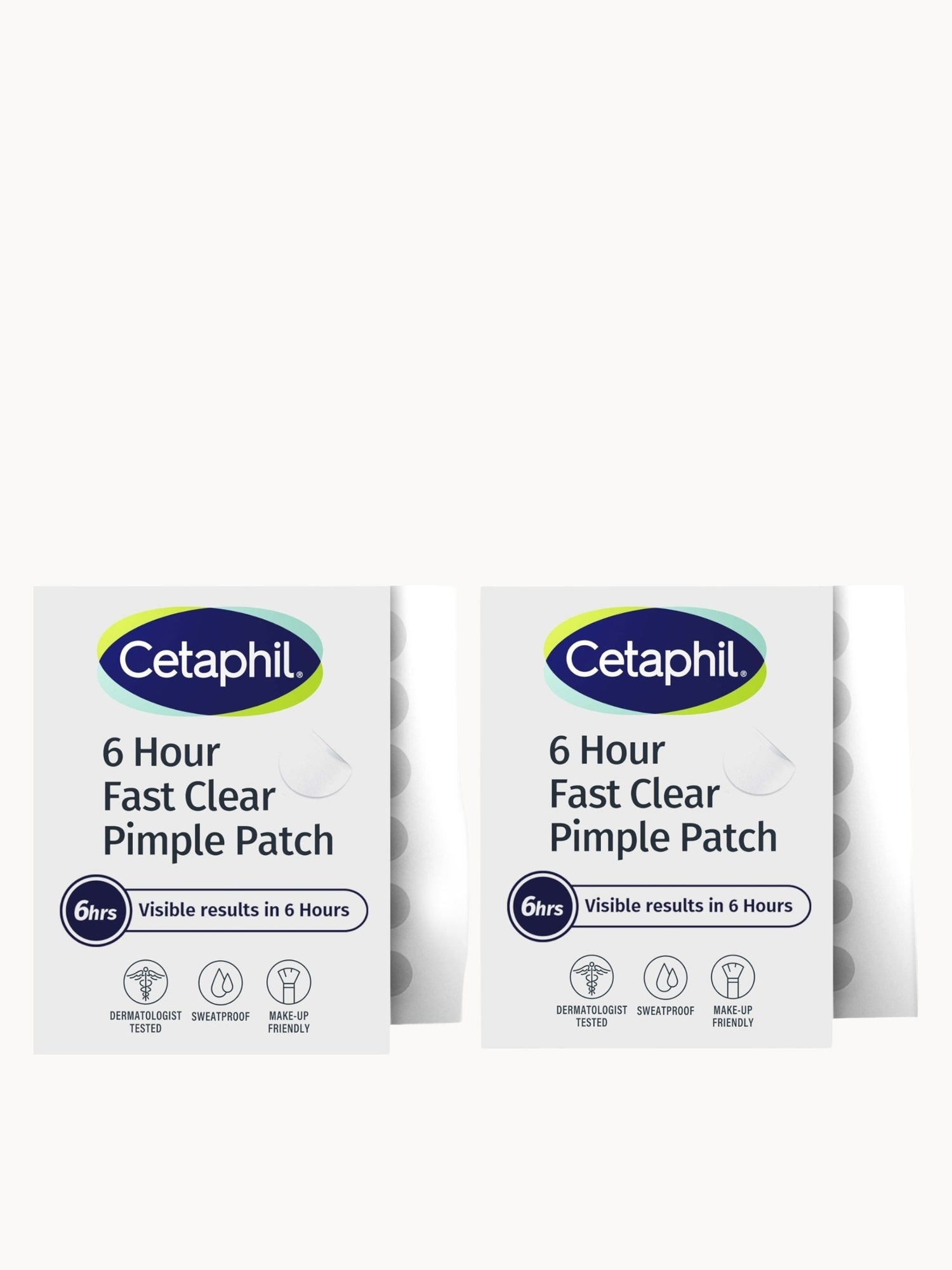 Cetaphil Gentle Clear Pimple Patches Duo Cetaphil — textura e acabamento