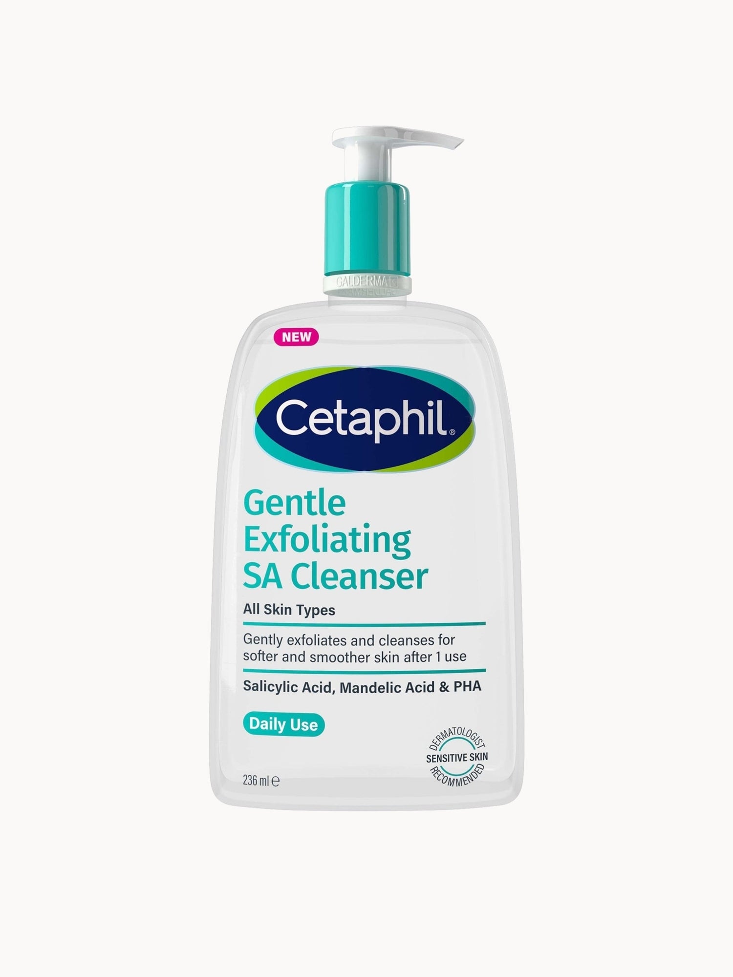 Cetaphil Gentle Exfoliating Salicylic Cleanser Cetaphil — textura e acabamento