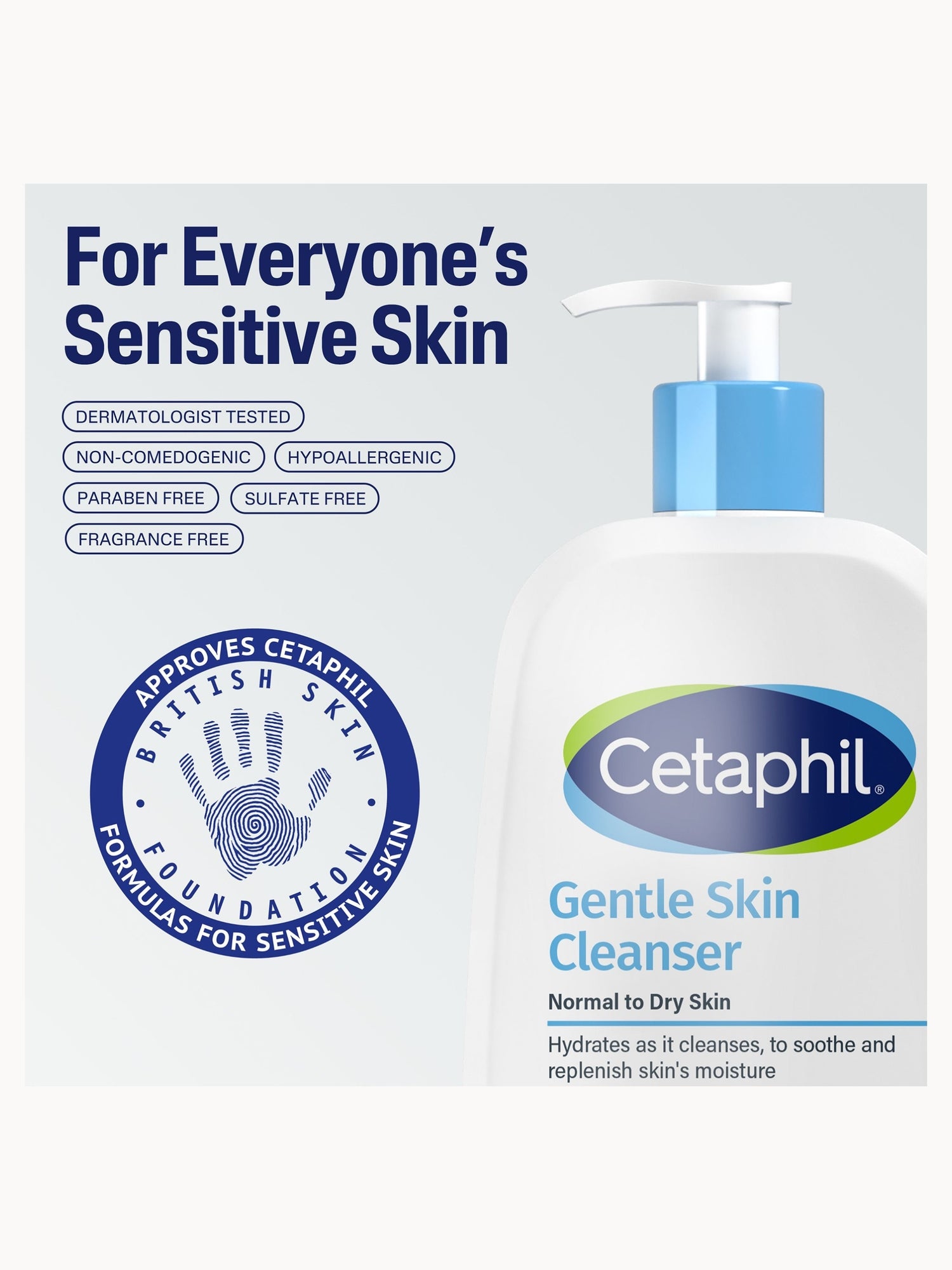 Cetaphil Gentle Skin Cleanser 1000ml Cetaphil — detalhe 7