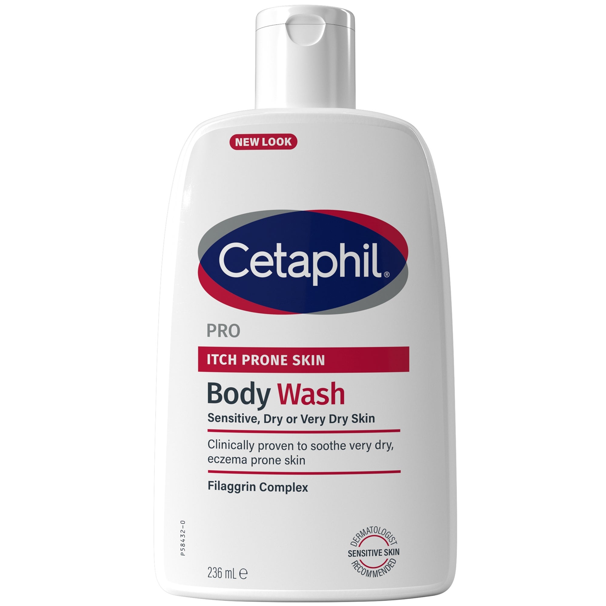 Cetaphil Itch Prone Body Wash 236ml Cetaphil — textura e acabamento