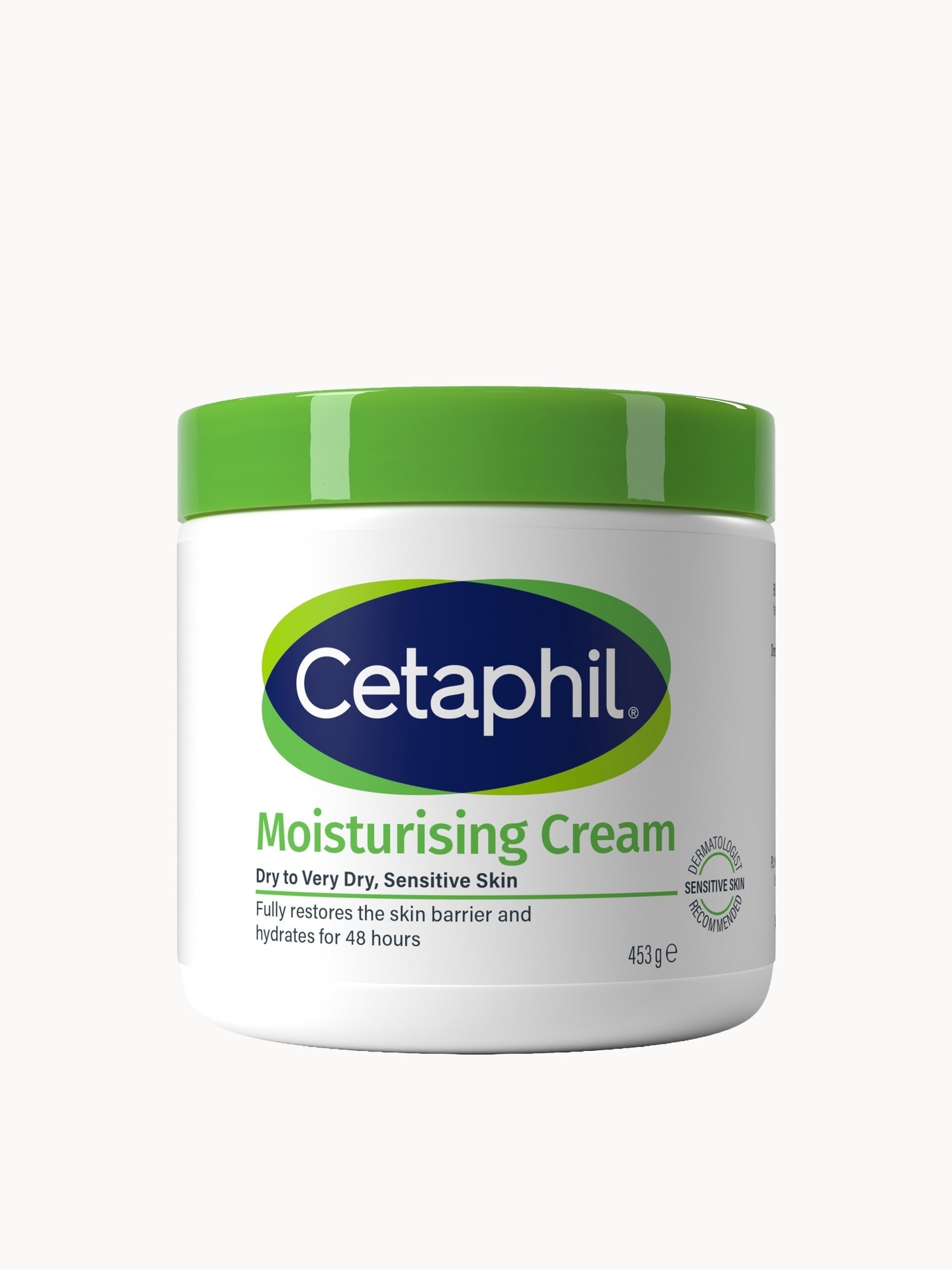 Cetaphil Moisturising Cream 450g Cetaphil — textura e acabamento