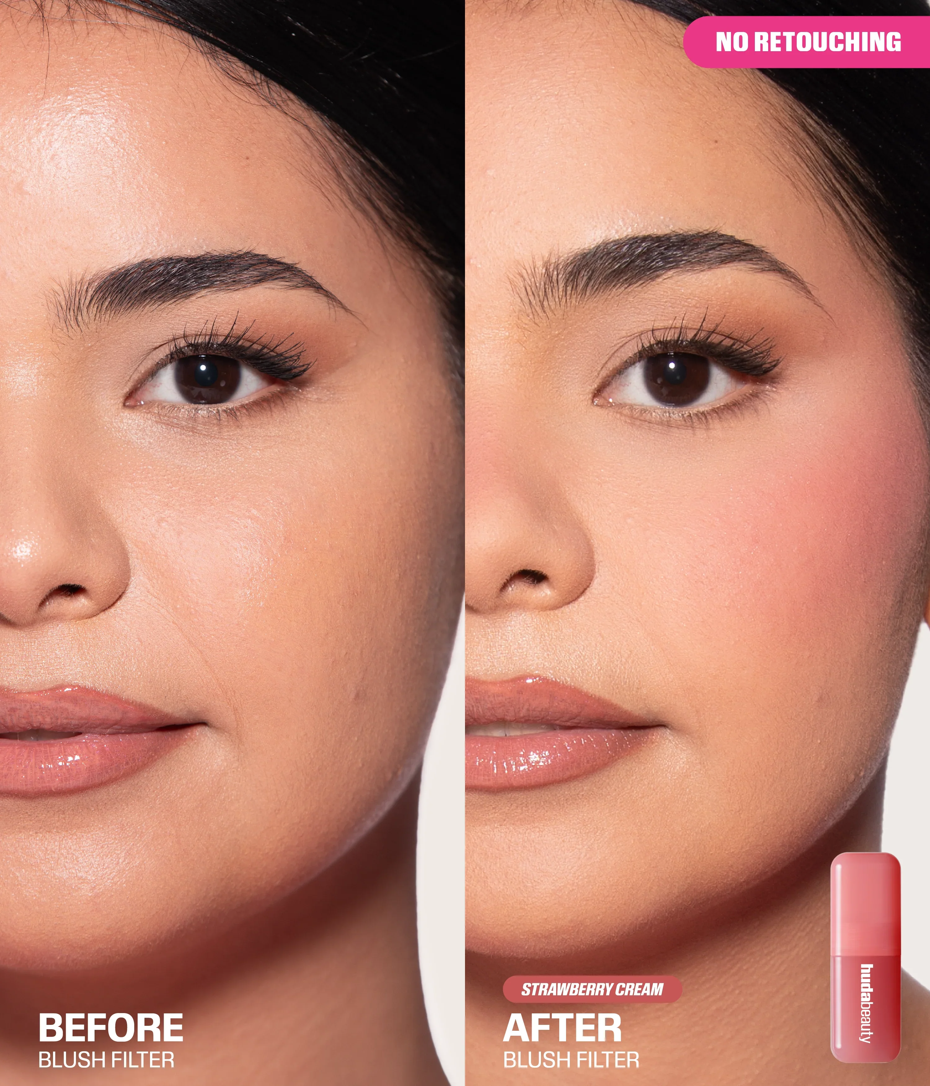 Cheek & Lip Duo Berries and Cream Huda Beauty — detalhe 6