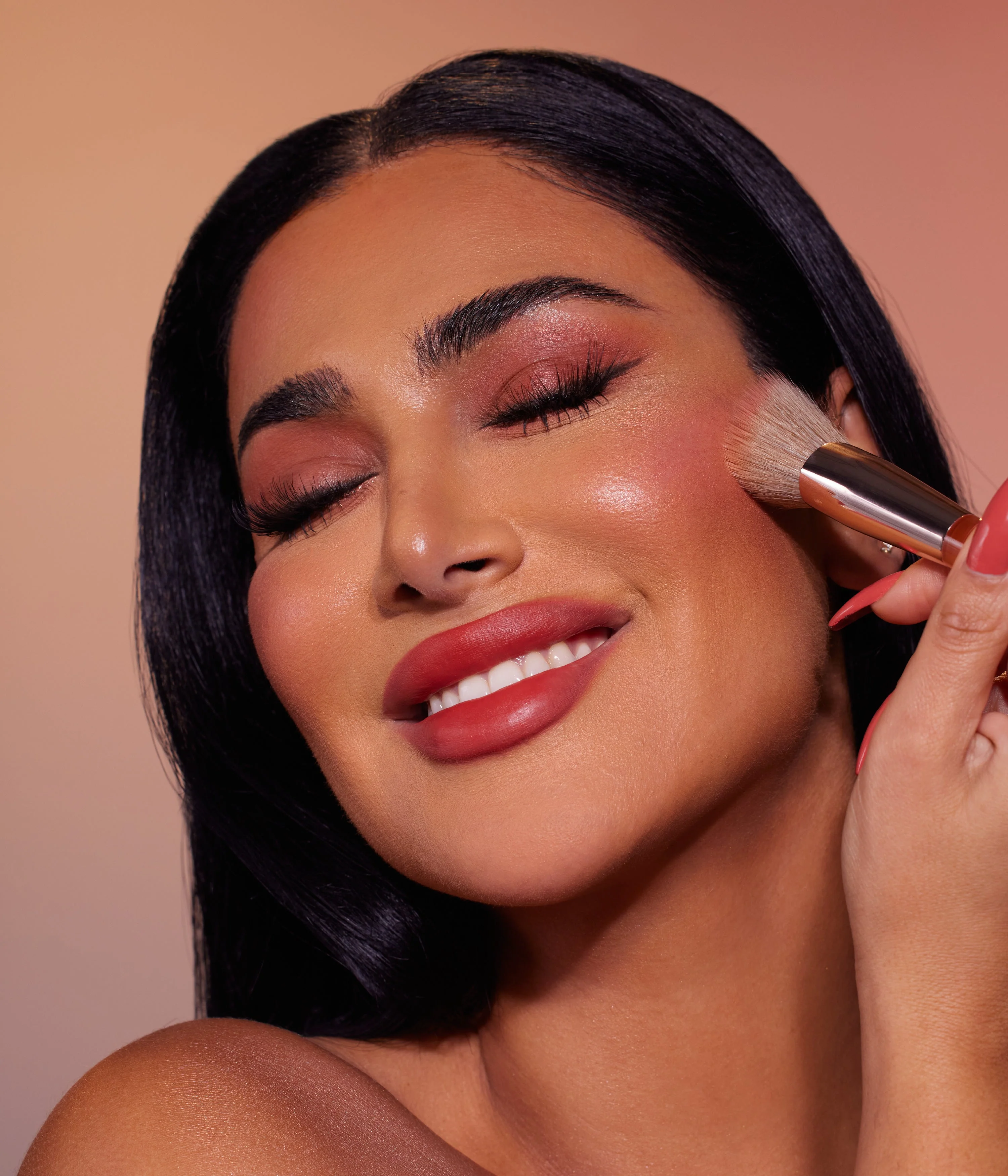 Cheeky Tint Blush Stick Brush Huda Beauty — detalhe 4
