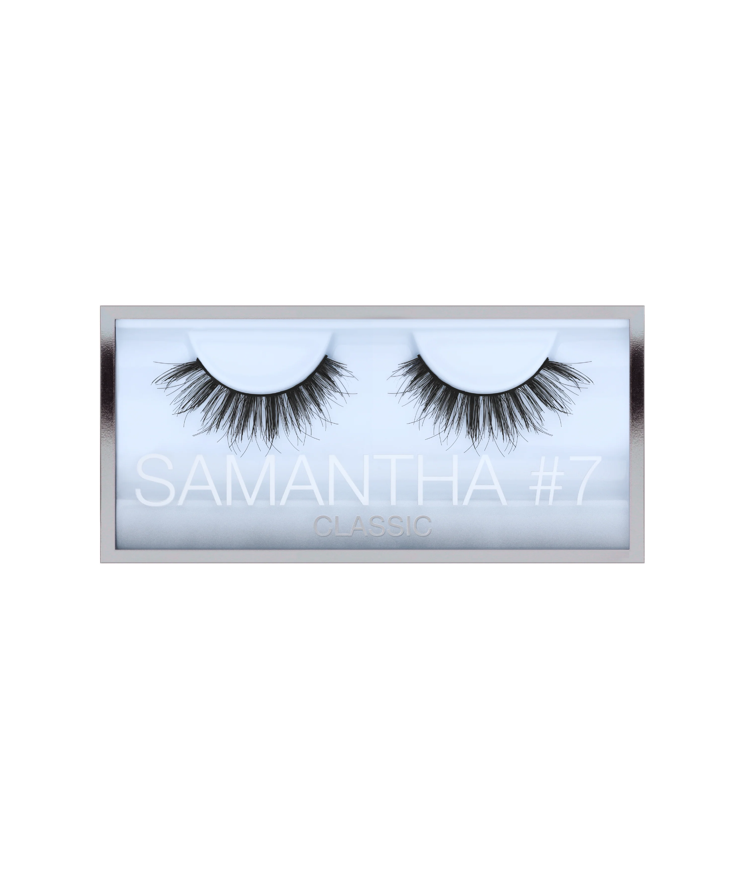 Classic False Lash - Samantha #7 Huda Beauty — textura e acabamento