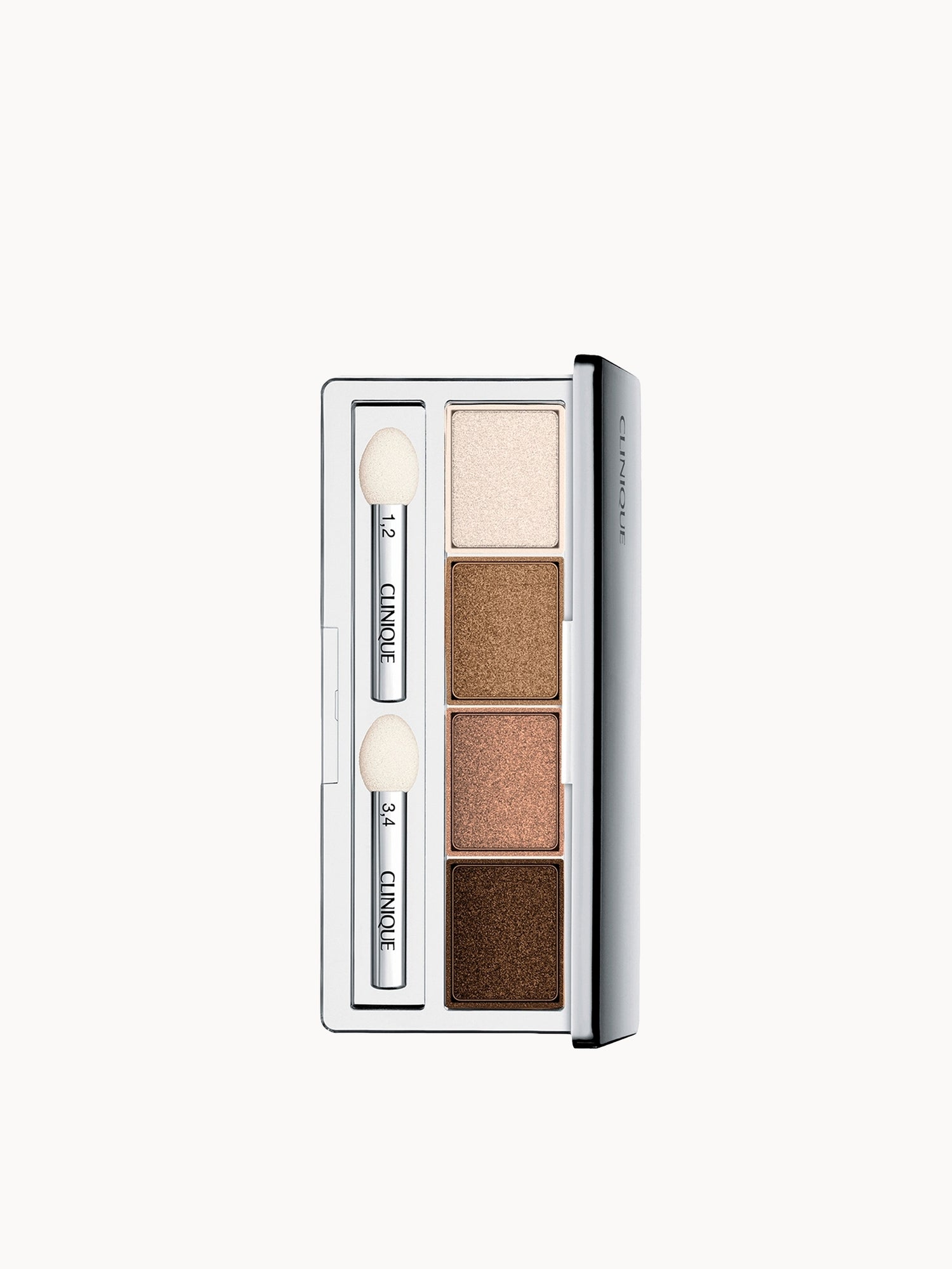 Clinique All About Shadow Quad 3.3g (Various Shades) Clinique — textura e acabamento