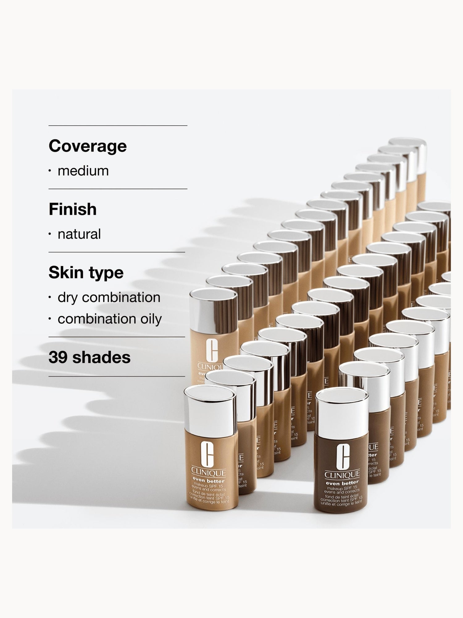 Clinique Even Better Makeup Foundation SPF 15 & Moisture Surge 100H Hydrator Moisturiser Bundle (Various Shades) Clinique — detalhe 6