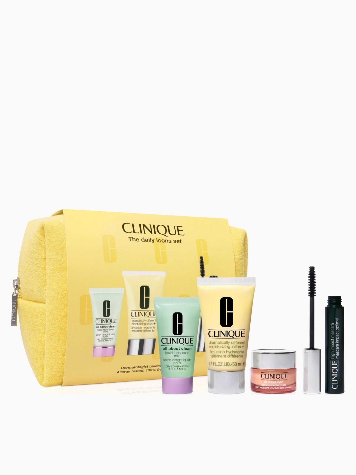 Clinique Icons Skincare Gift Set - including Dramatically Different Moisturising Lotion+™ Clinique — textura e acabamento