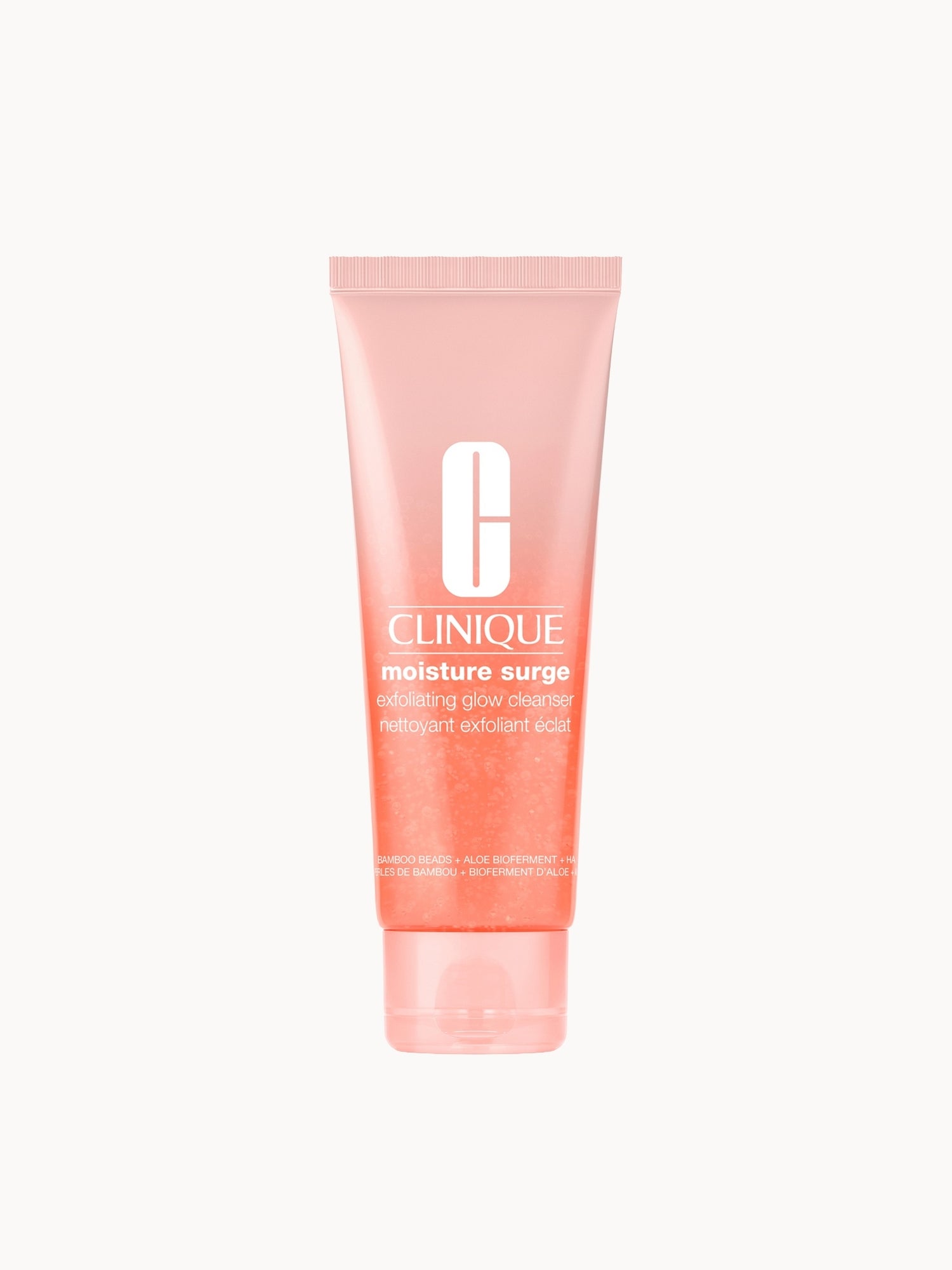 Clinique Moisture Surge™ Exfoliating Glow Cleanser 125ml Clinique — textura e acabamento