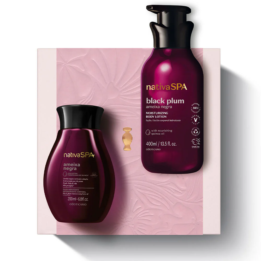 Coffret Dia da Mãe Nativa Spa Ameixa Negra