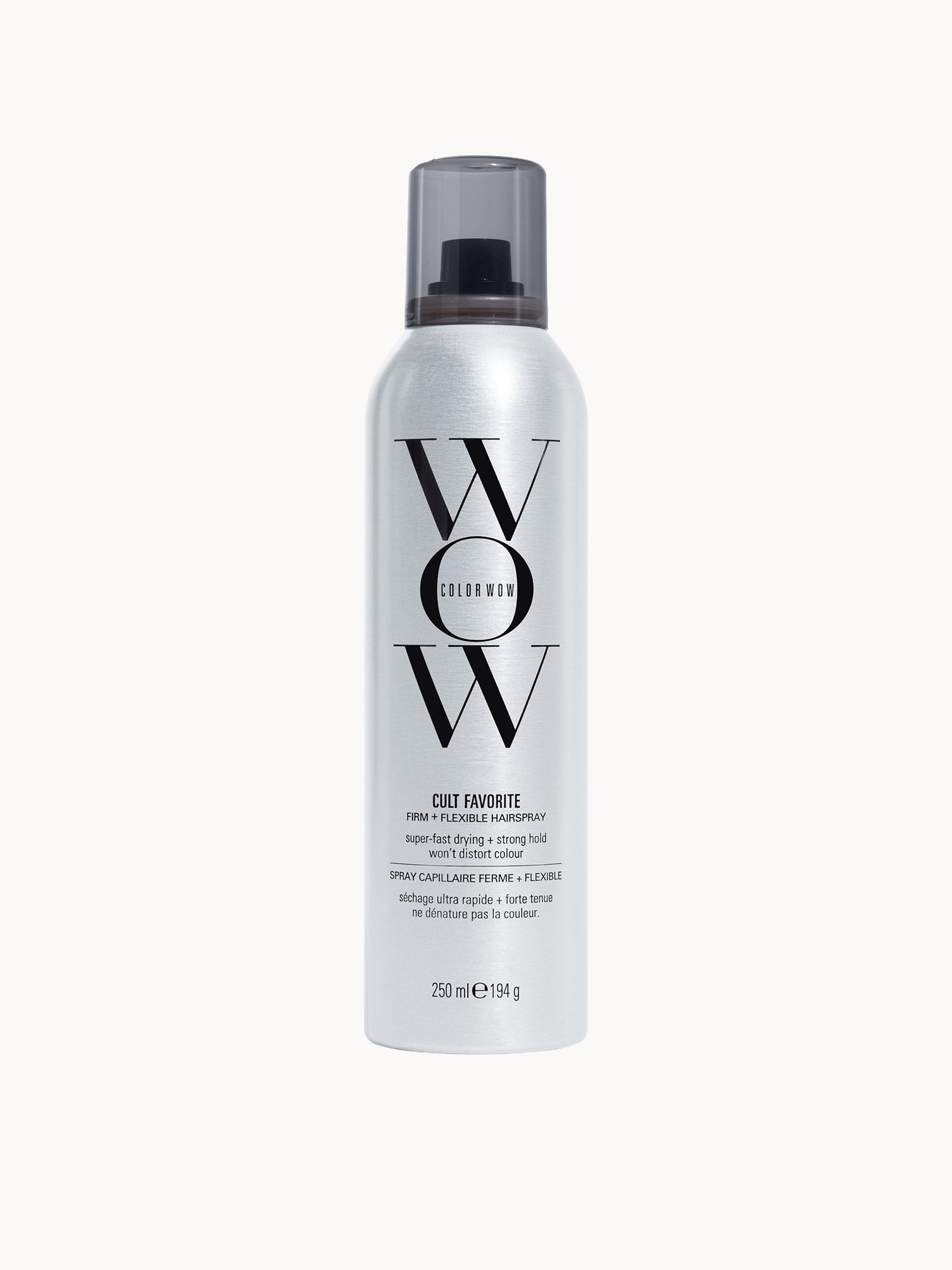 Color Wow Cult Favorite Firm + Flexible Hairspray 250ml Color Wow — textura e acabamento