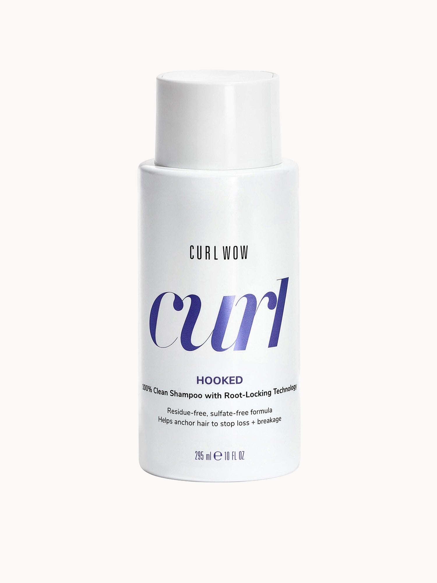 Color Wow Curl Wow HOOKED 100% Clean Shampoo with Root-Locking Technology 295ml Color Wow — textura e acabamento
