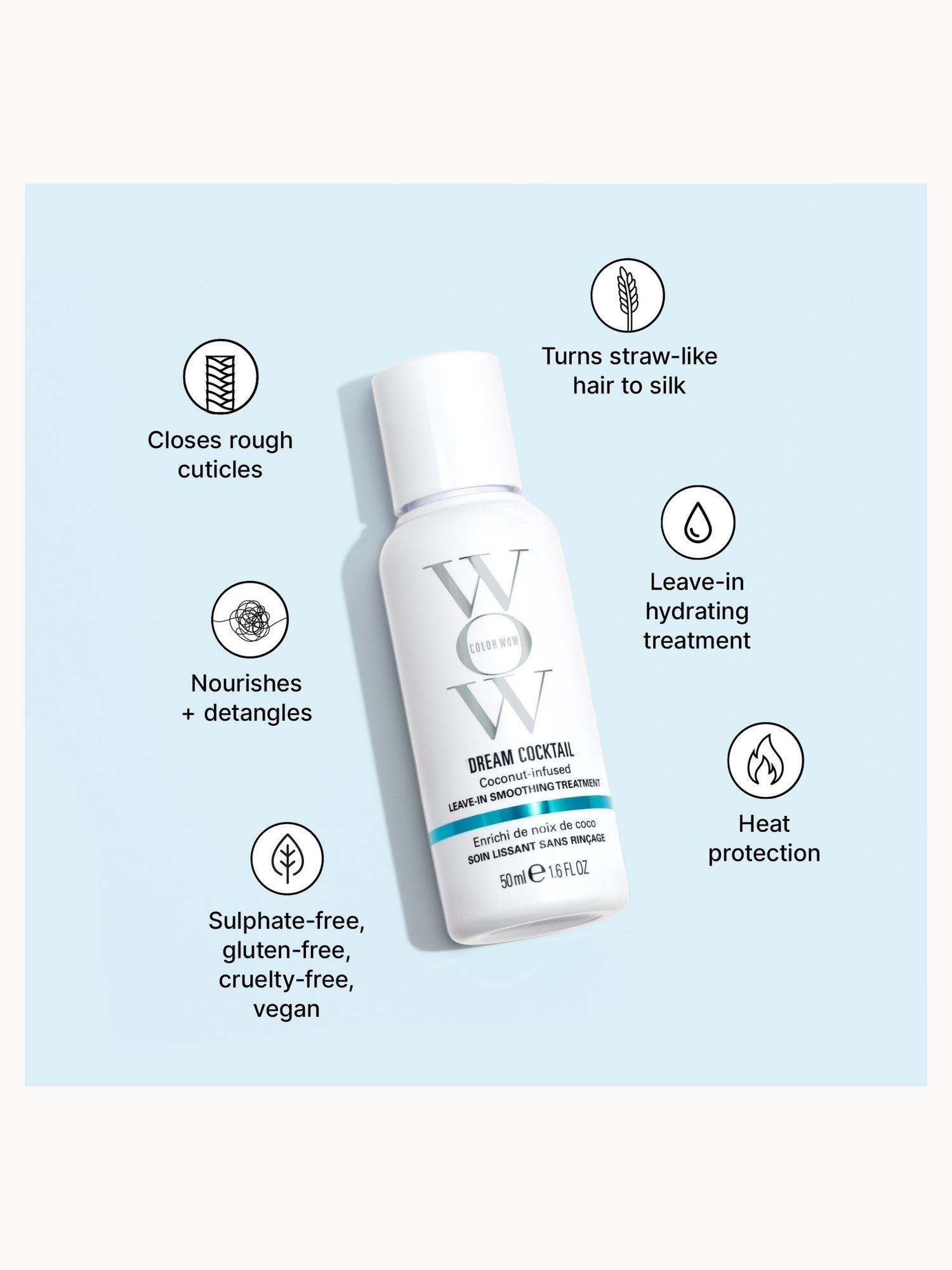 Color Wow Dream Cocktail Coconut-Infused Leave-in Treatment 200ml Color Wow — detalhe 3