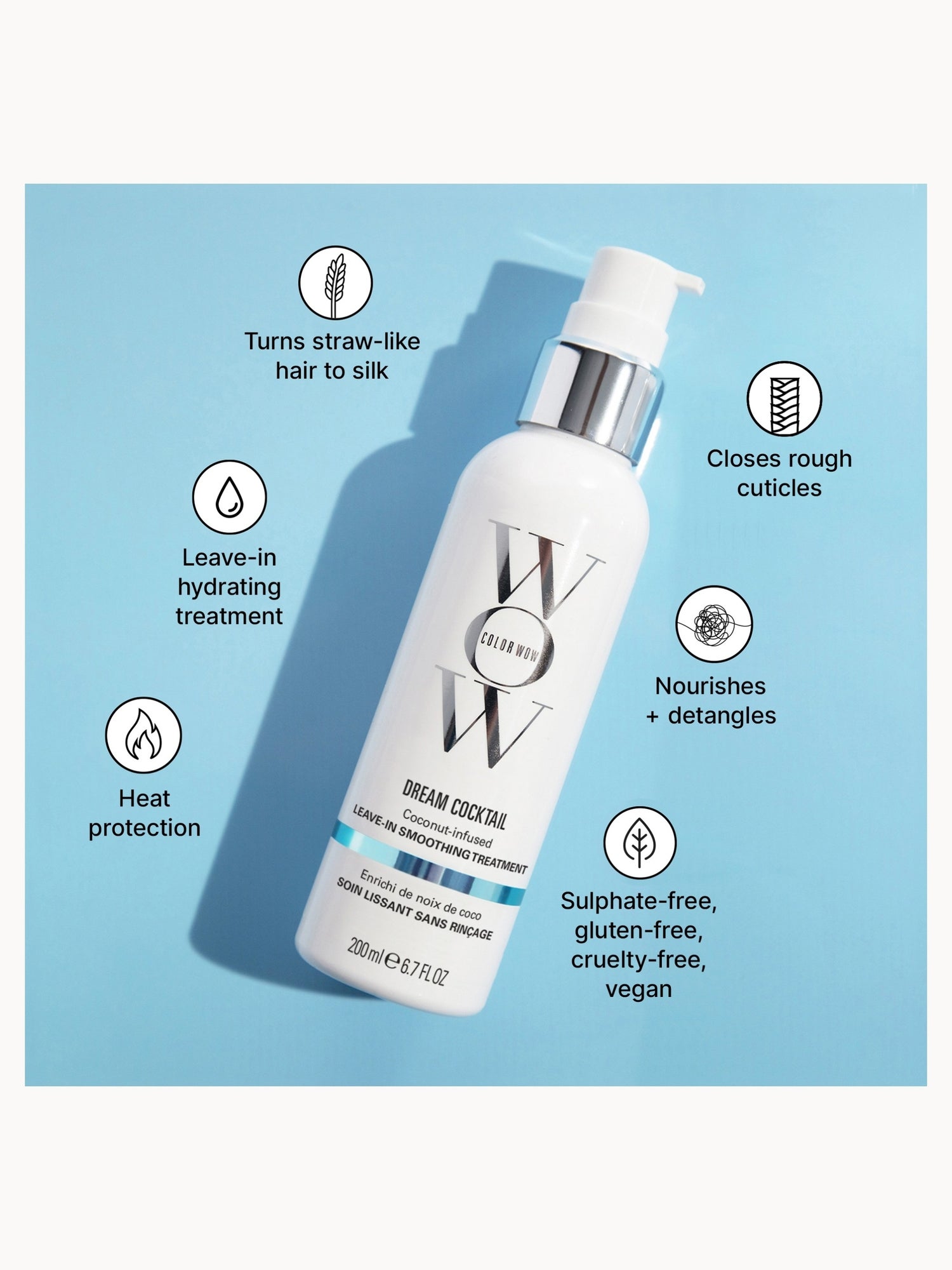 Color Wow Dream Cocktail Coconut-Infused Leave-in Treatment 200ml Color Wow — detalhe 9