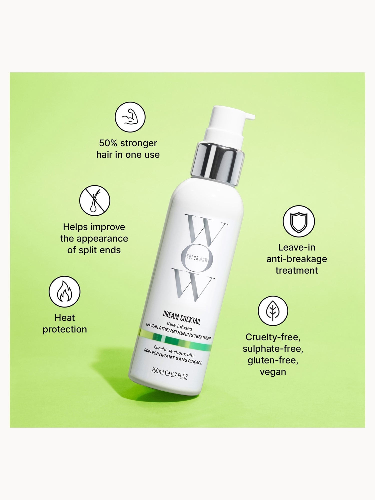 Color Wow Dream Cocktail - Kale Infused 200ml Color Wow — detalhe 9