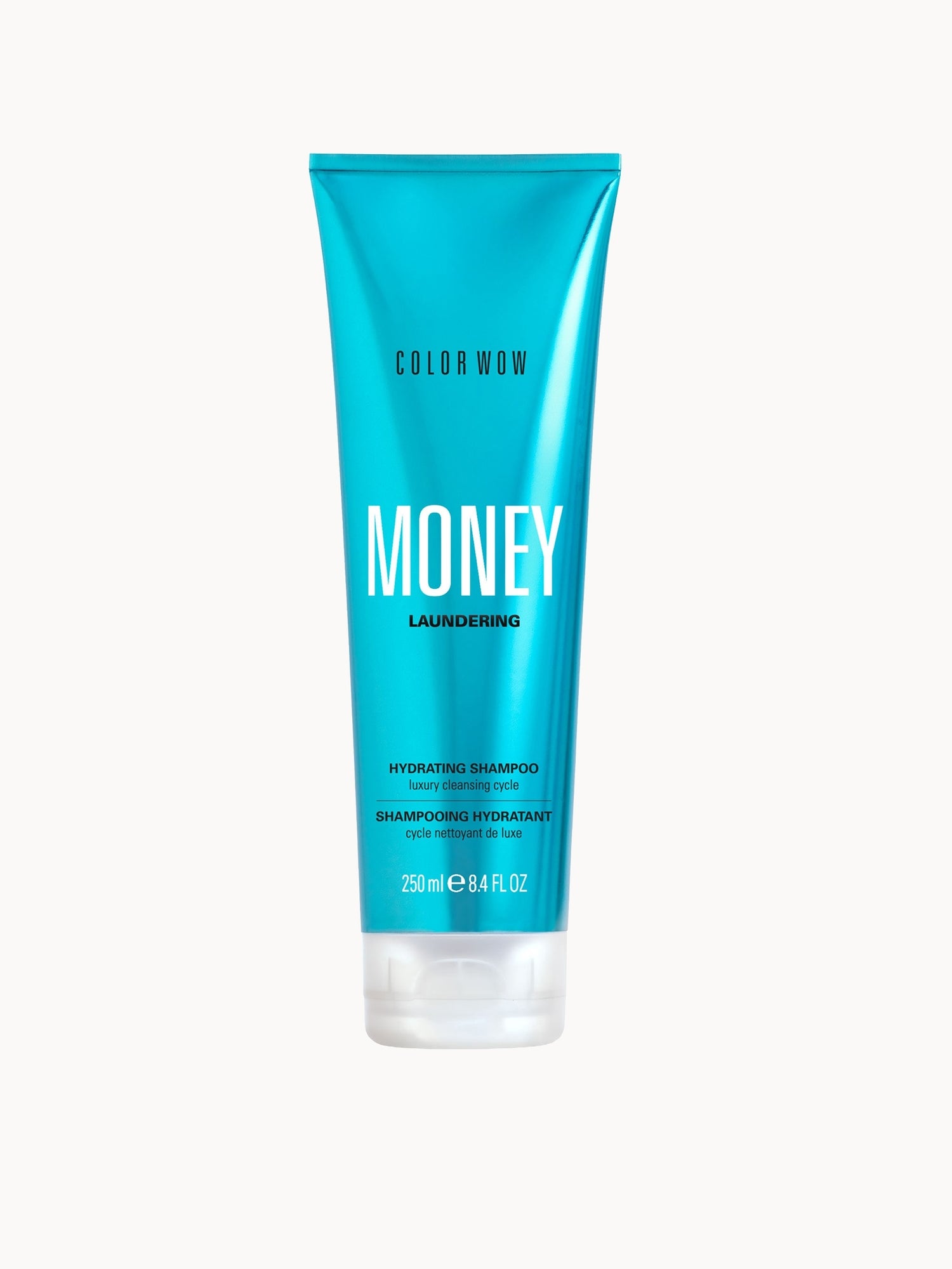 Color Wow Money Laundering Hydrating Shampoo 250ml — textura e acabamento