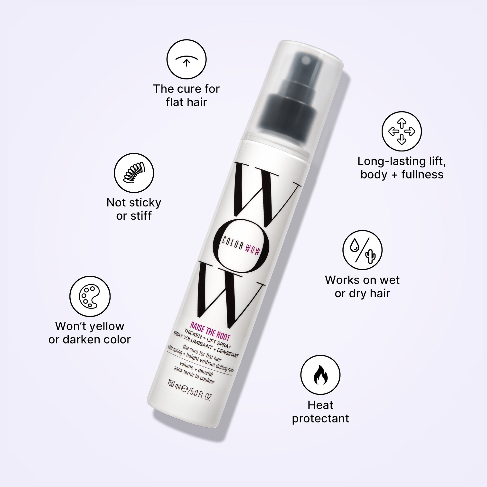 Color Wow Travel Raise the Root Thicken + Lift Spray 50ml Color Wow — detalhe 4