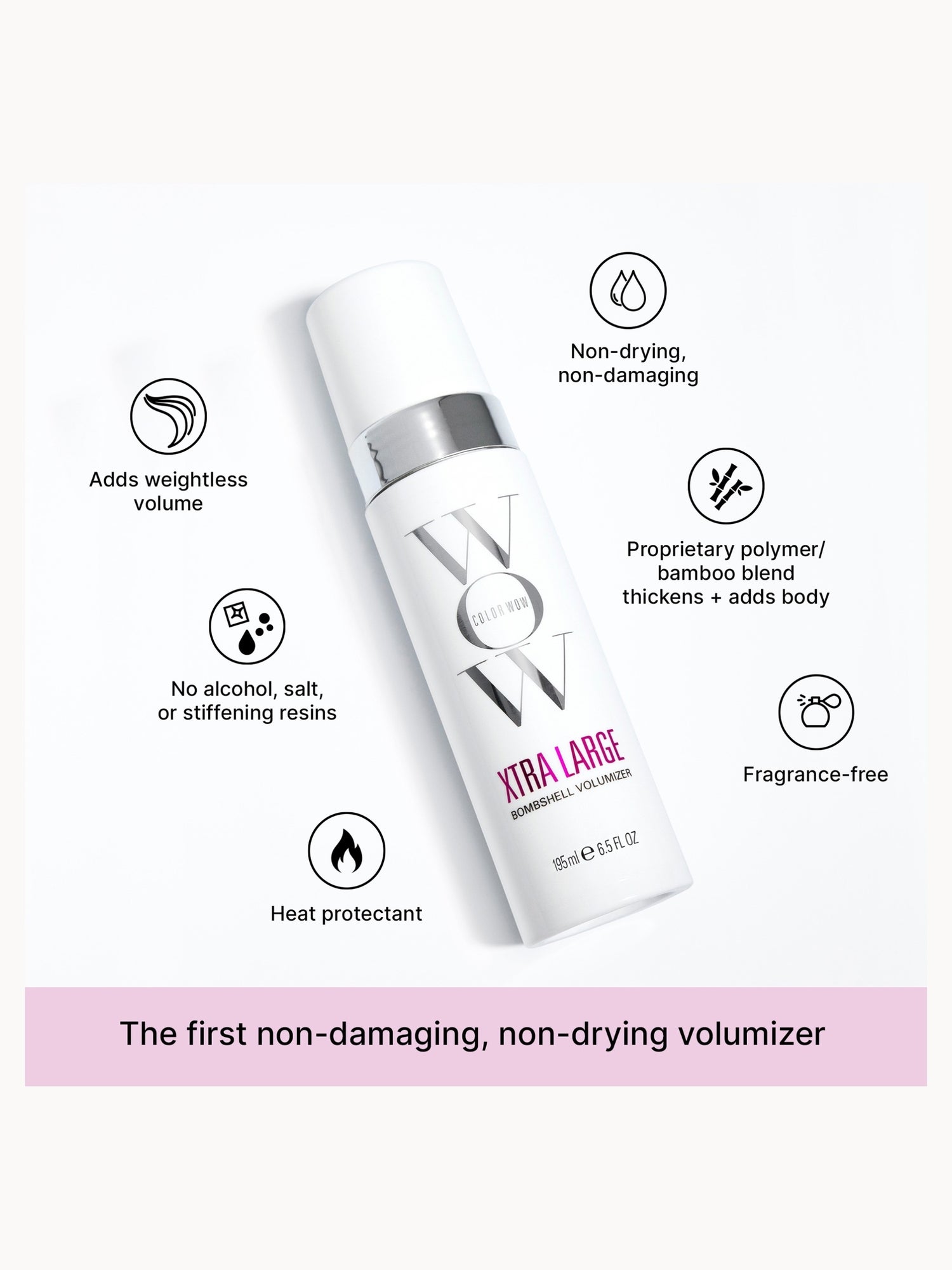 Color Wow Travel Xtra Large Bombshell Volumizer 50ml Color Wow — detalhe 4
