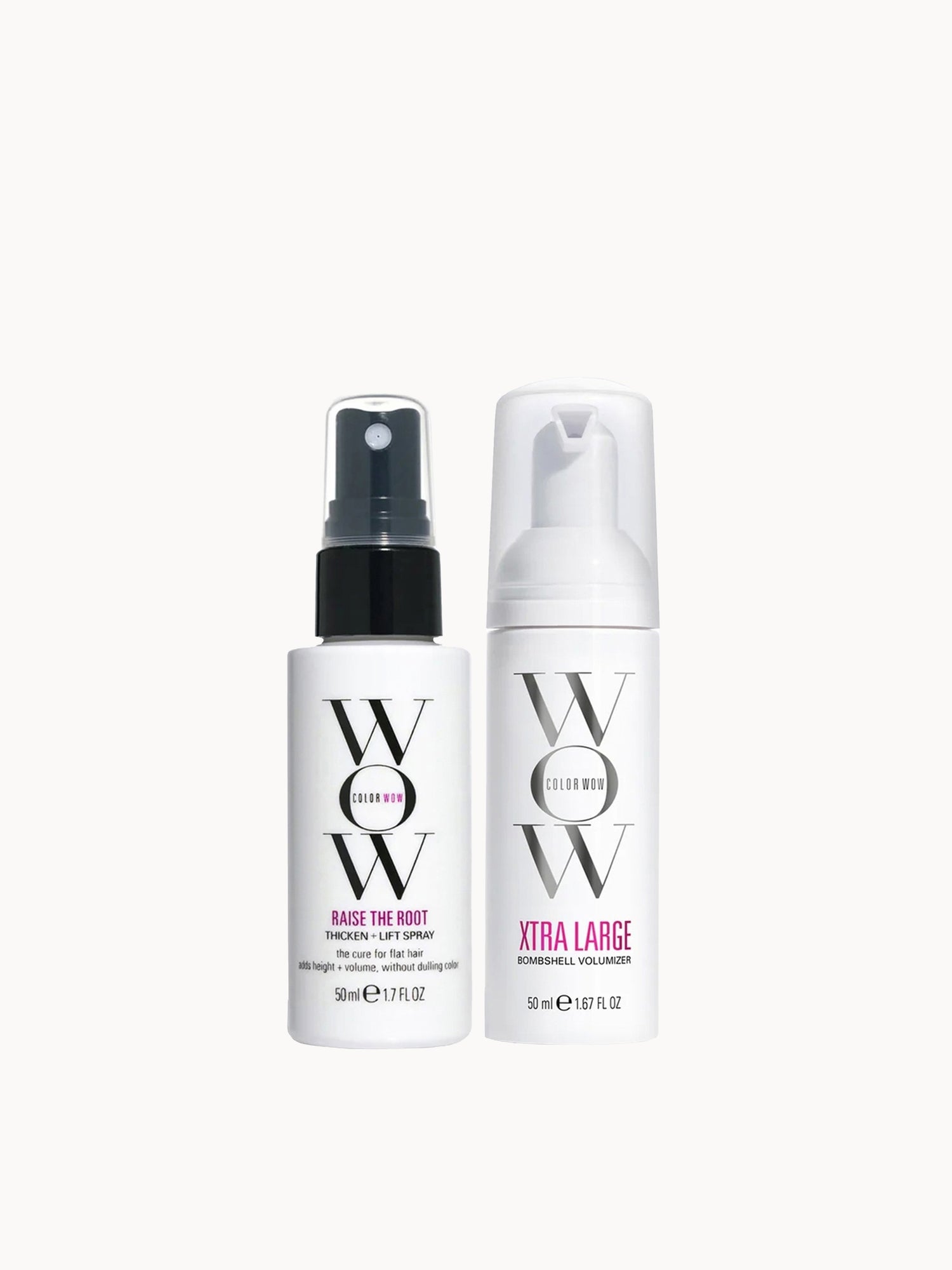 Color Wow Volume Travel Duo Color Wow — textura e acabamento