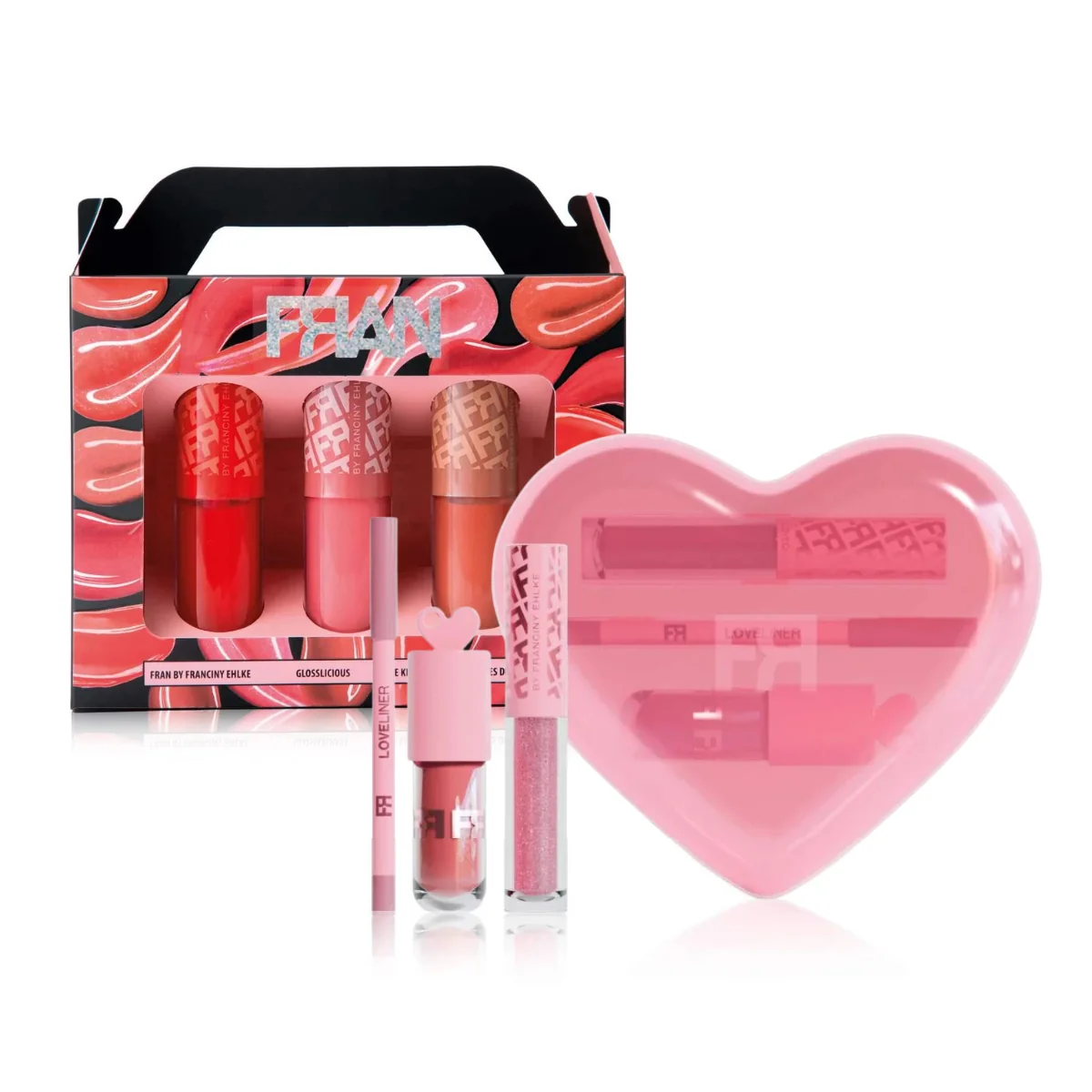 Embalagem de COMBO LOVE KIT + GLOSSLICIOUS em Luanda, Angola - Cosméticos de Luxo Seth
