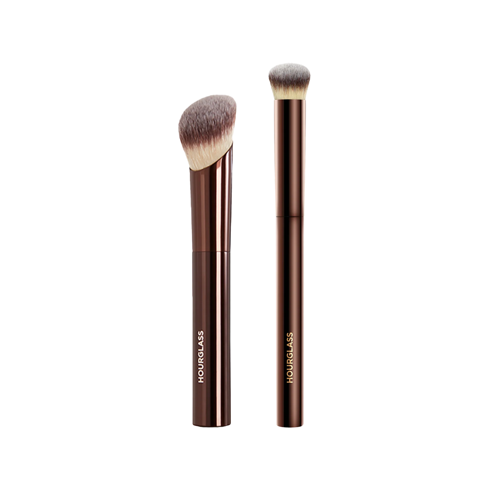 Complexion Brush Set Hourglass — textura e acabamento