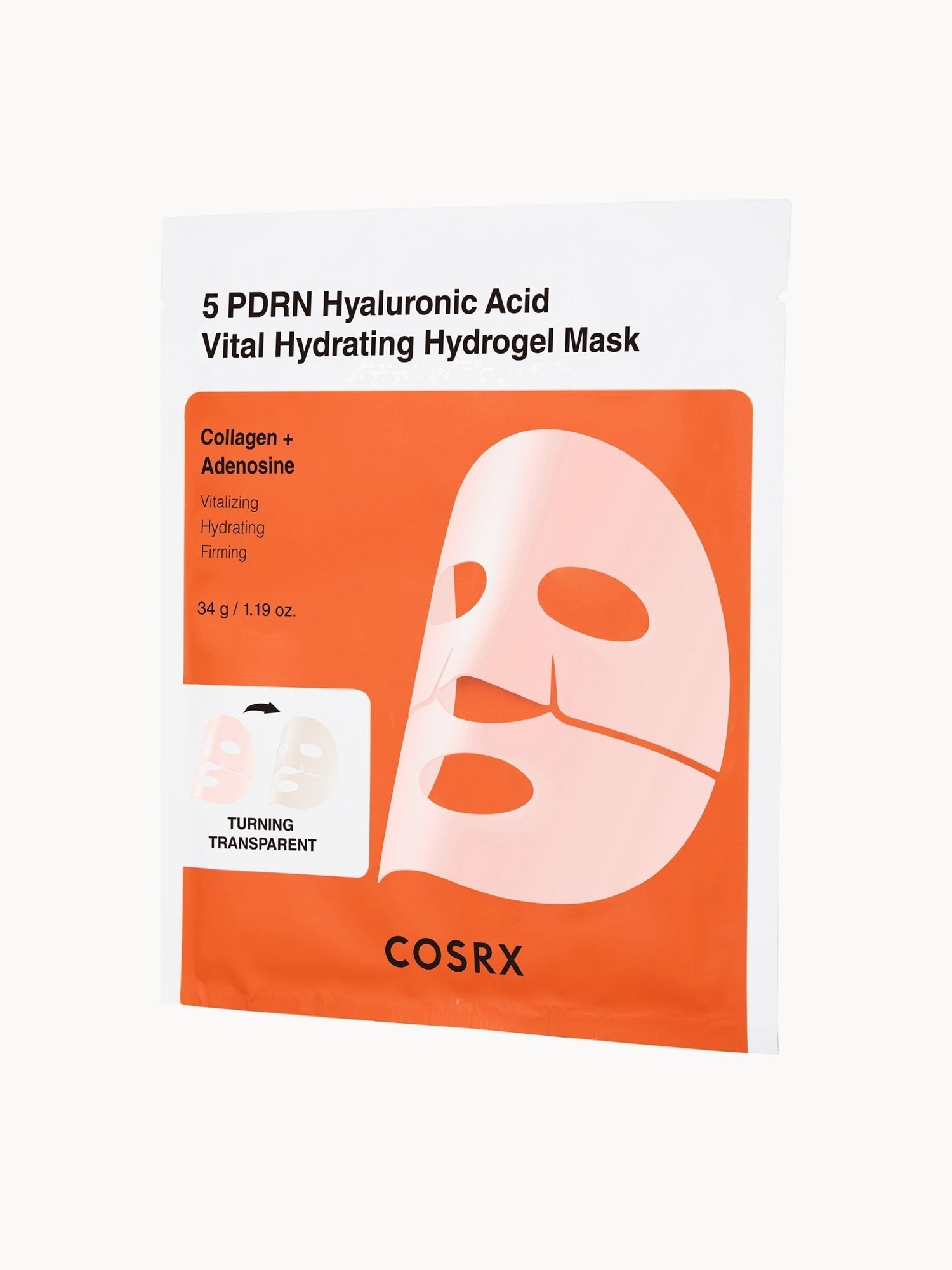 COSRX 5 PDRN Hyaluronic Acid Vital Hydrating Hydrogel Mask (Pack of 1) COSRX — detalhe 6