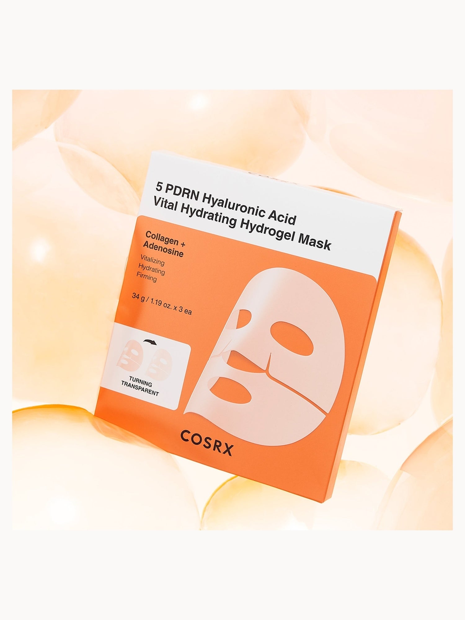 COSRX 5 PDRN Hyaluronic Acid Vital Hydrating Hydrogel Mask (Pack of 1) COSRX — detalhe 7