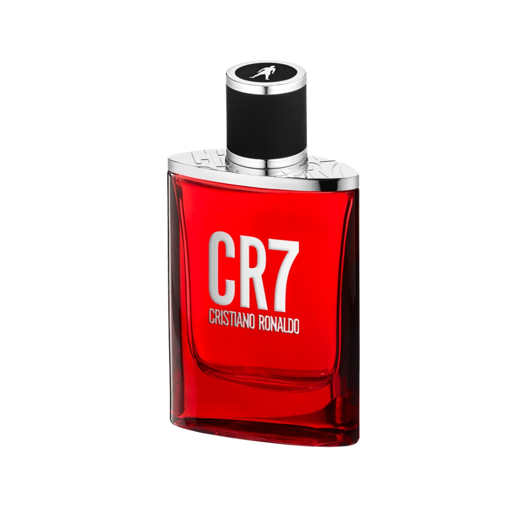 Cristiano Ronaldo CR7 Red Eau de toilette — textura e acabamento