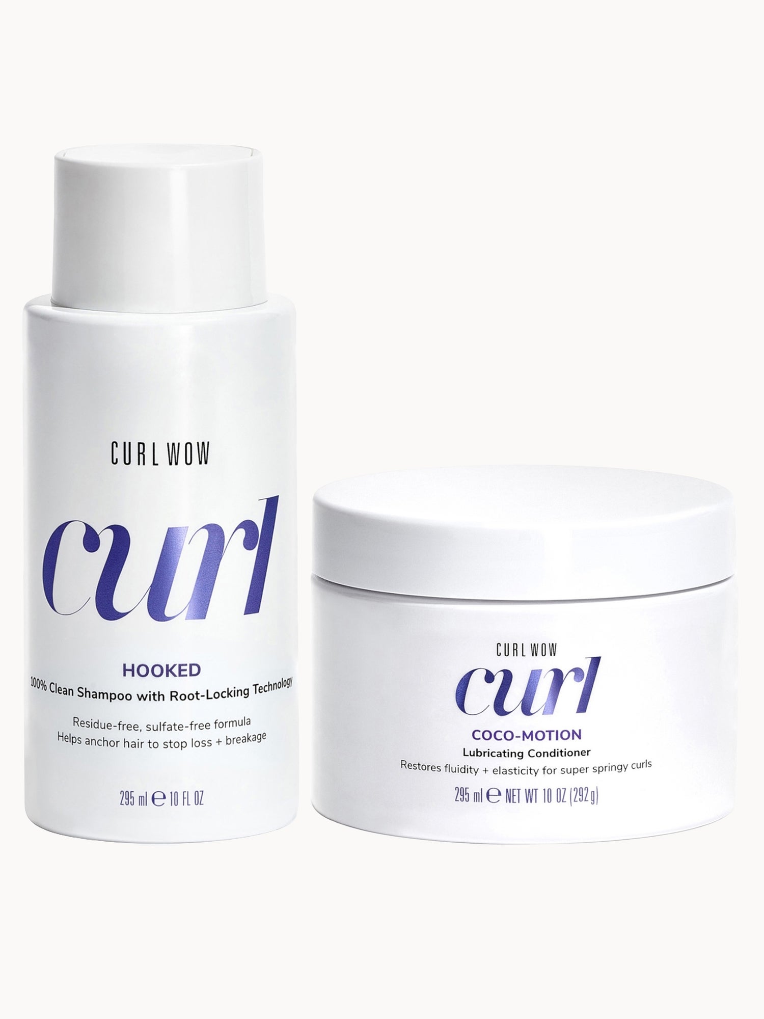 Curl Wow Shampoo and Conditioner Duo Color Wow — textura e acabamento