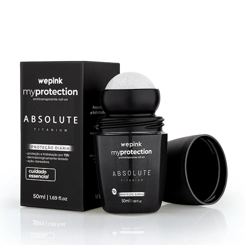 Foto de Desodorante Antitranspirante Roll on MyProtection Absolute Titanium 50ml Wepink disponível em Luanda, Angola - Encomenda Online