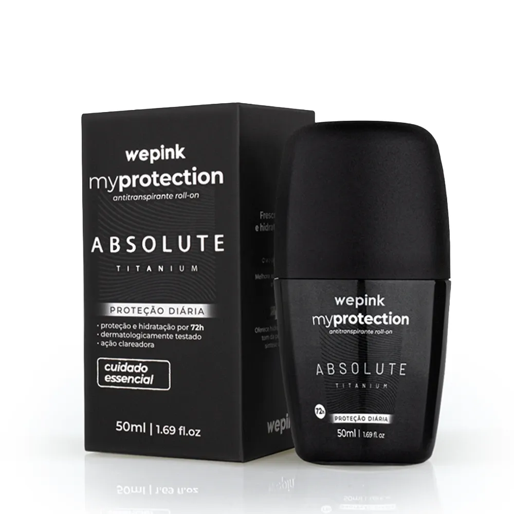 Comprar Desodorante Antitranspirante Roll on MyProtection Absolute Titanium 50ml Wepink em Luanda, Angola - Loja Oficial Seth