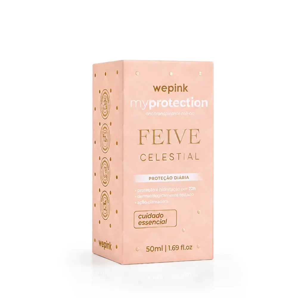 Comprar Desodorante Antitranspirante Roll on MyProtection Feive Celestial 50ml Wepink em Luanda, Angola - Loja Oficial Seth