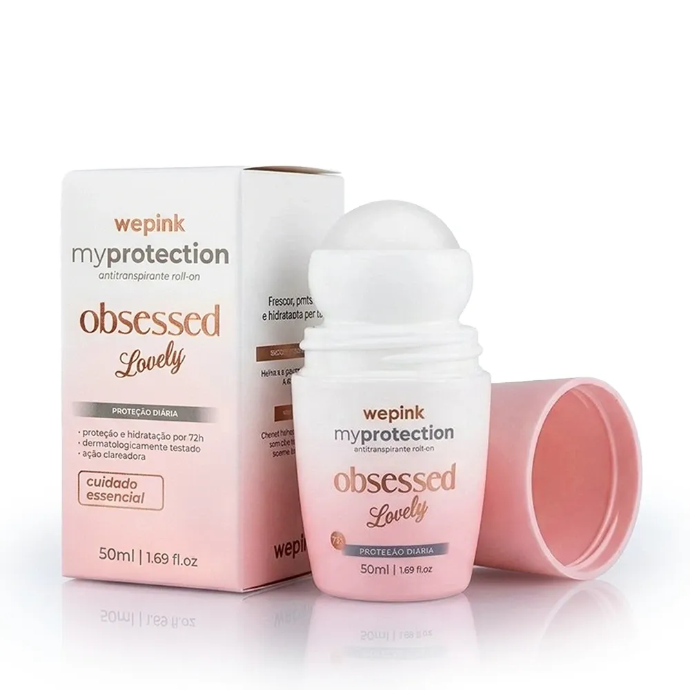 Foto de Desodorante Antitranspirante Roll on MyProtection Obsessed Lovely 50ml Wepink disponível em Luanda, Angola - Encomenda Online