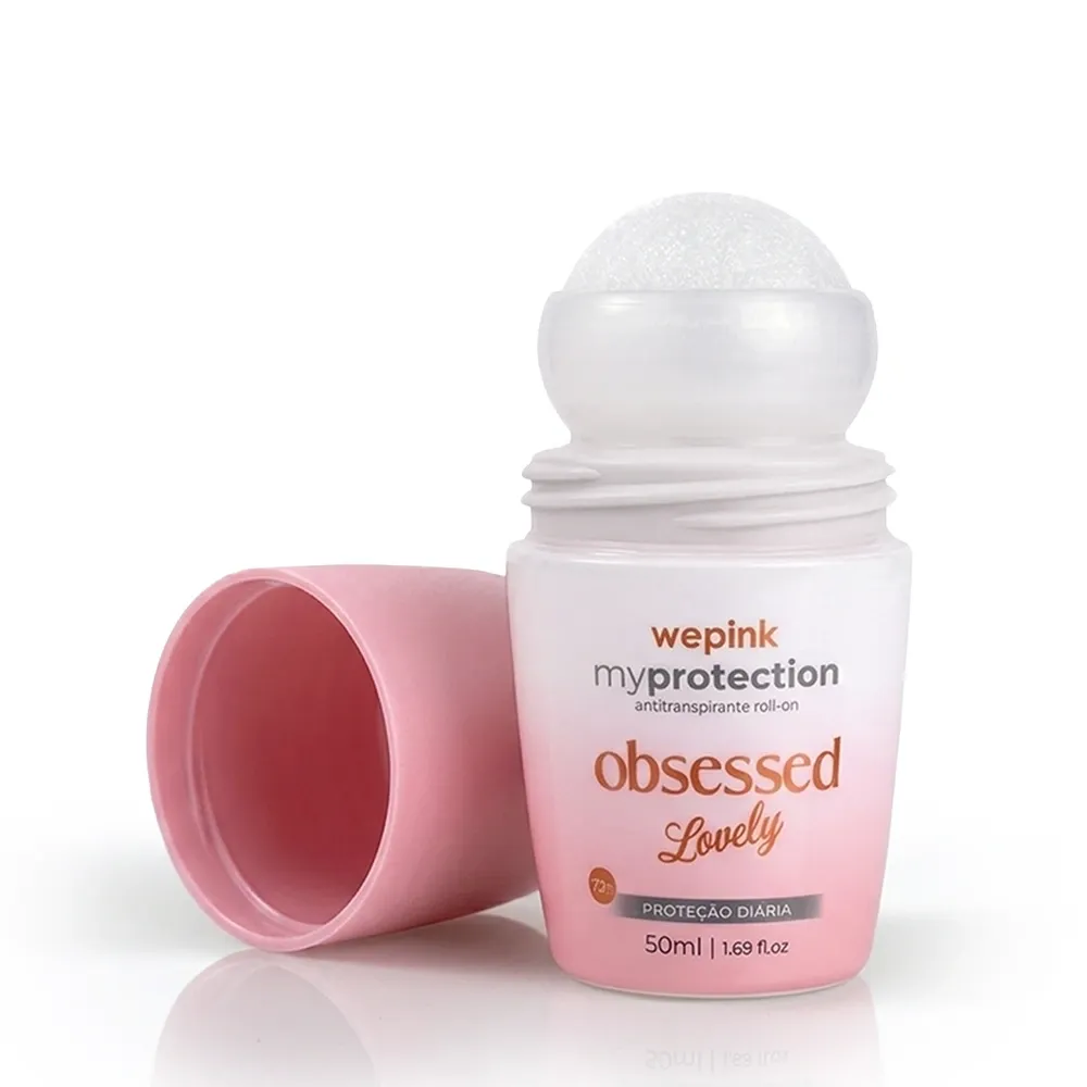 Embalagem de Desodorante Antitranspirante Roll on MyProtection Obsessed Lovely 50ml Wepink em Luanda, Angola - Cosméticos de Luxo Seth