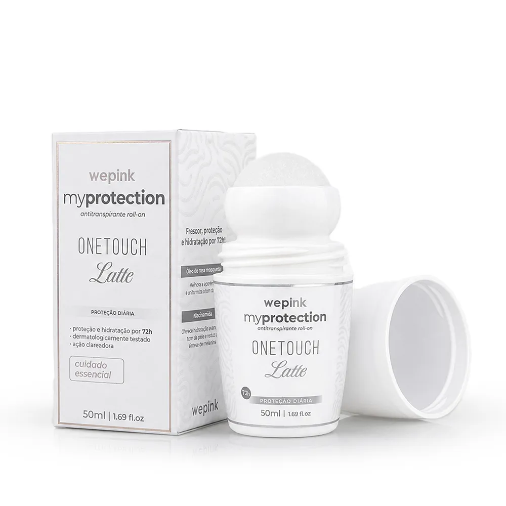 Foto de Desodorante Antitranspirante Roll on MyProtection One Touch Latte 50ml Wepink disponível em Luanda, Angola - Encomenda Online