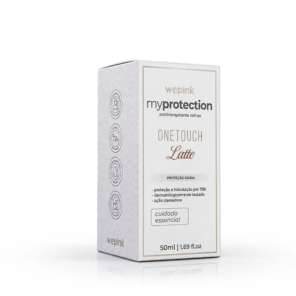 Comprar Desodorante Antitranspirante Roll on MyProtection One Touch Latte 50ml Wepink em Luanda, Angola - Loja Oficial Seth