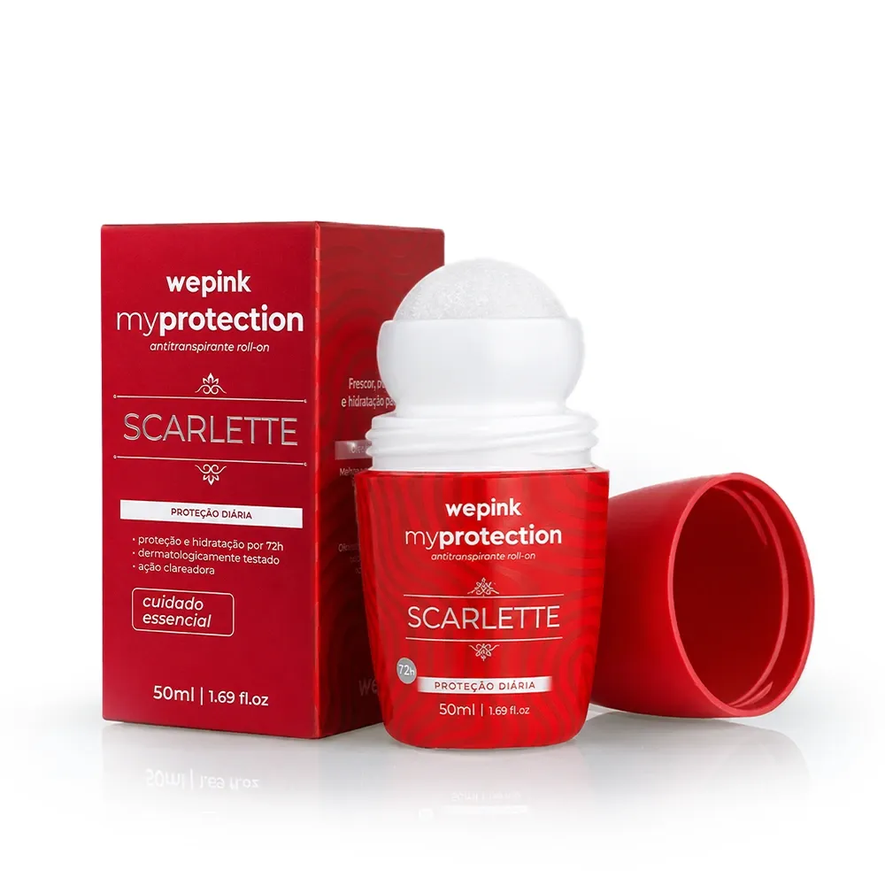 Foto de Desodorante Antitranspirante Roll on MyProtection Scarlette 50ml Wepink disponível em Luanda, Angola - Encomenda Online