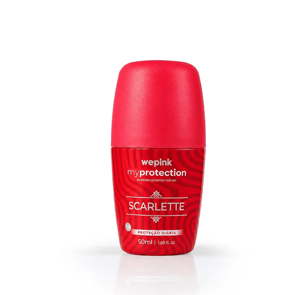 Detalhes de Desodorante Antitranspirante Roll on MyProtection Scarlette 50ml Wepink para entrega em Luanda, Angola - Seth